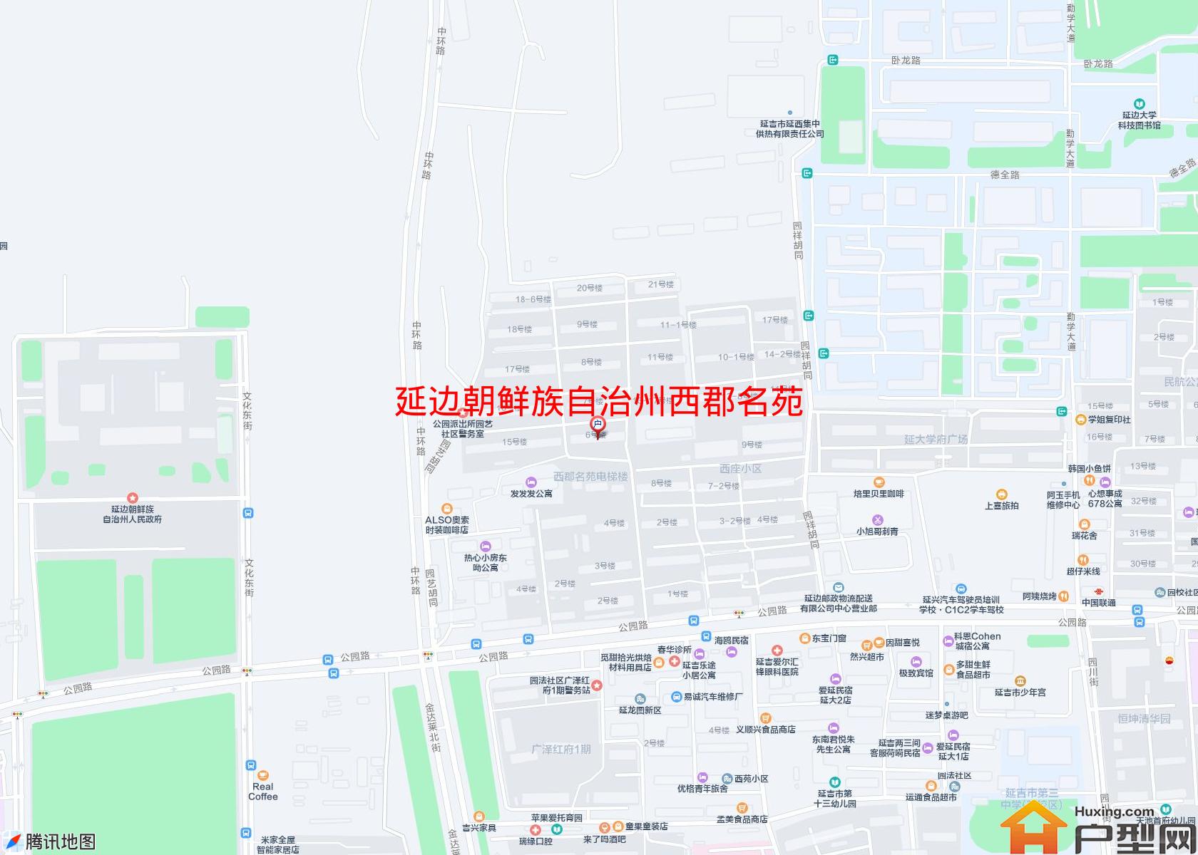 西郡名苑小区 - 户型网