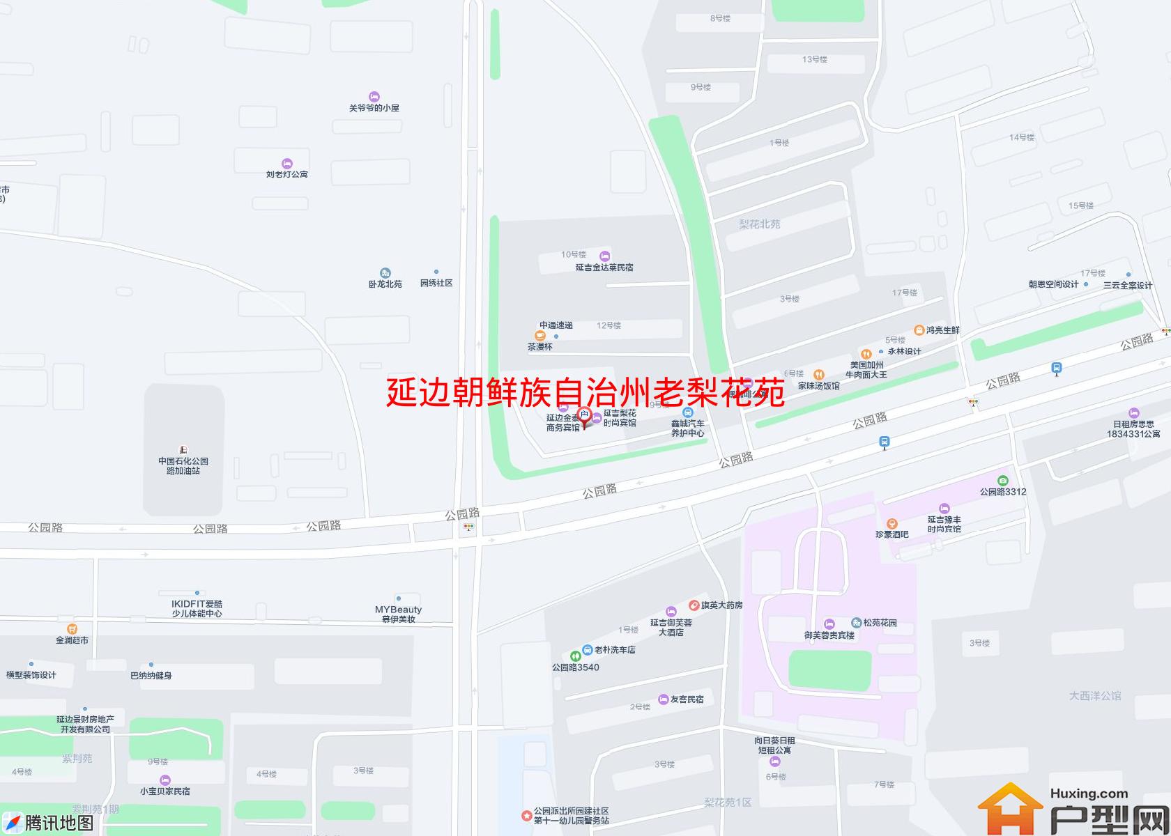 老梨花苑小区 - 户型网