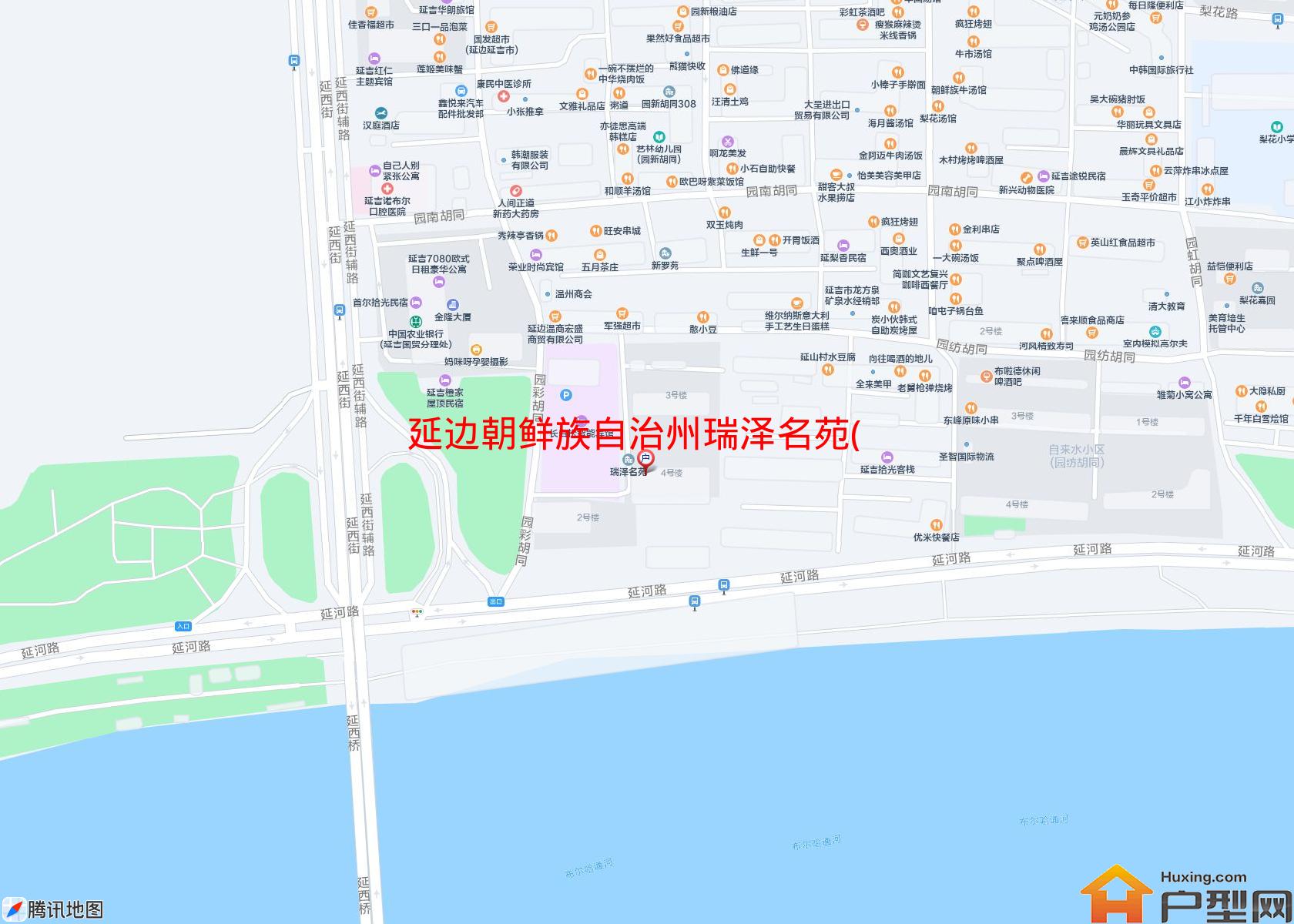 瑞泽名苑(公园路588号)小区 - 户型网
