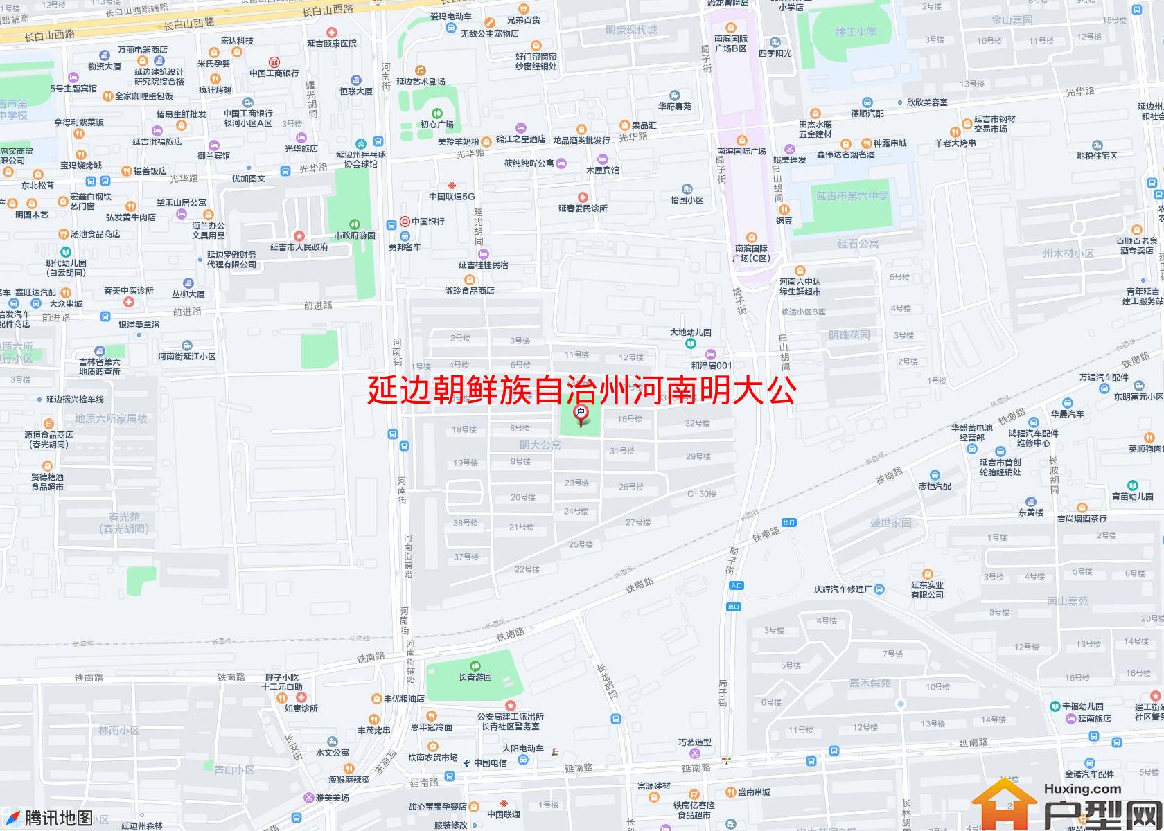 河南明大公寓小区 - 户型网