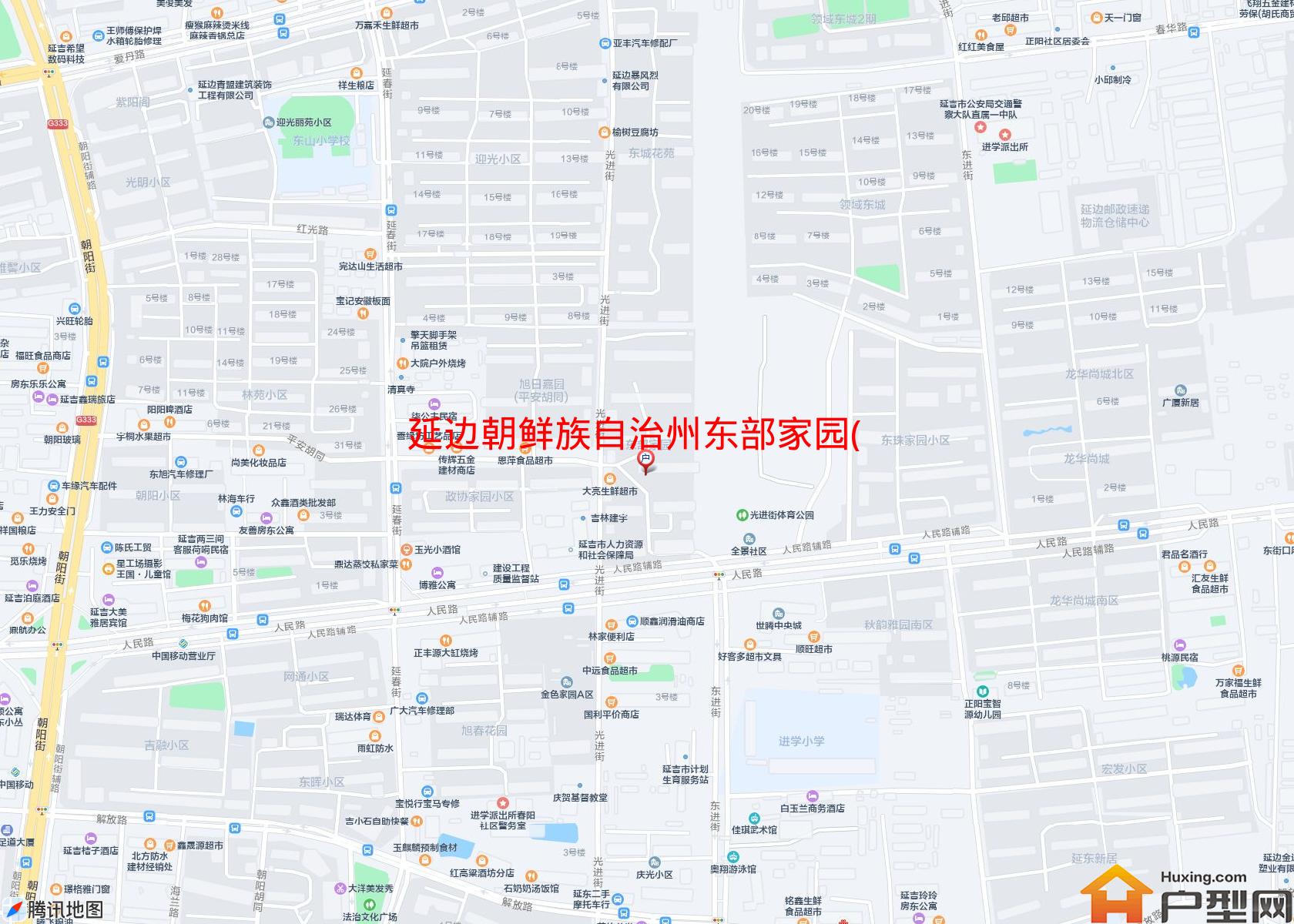 东部家园(平安胡同)小区 - 户型网