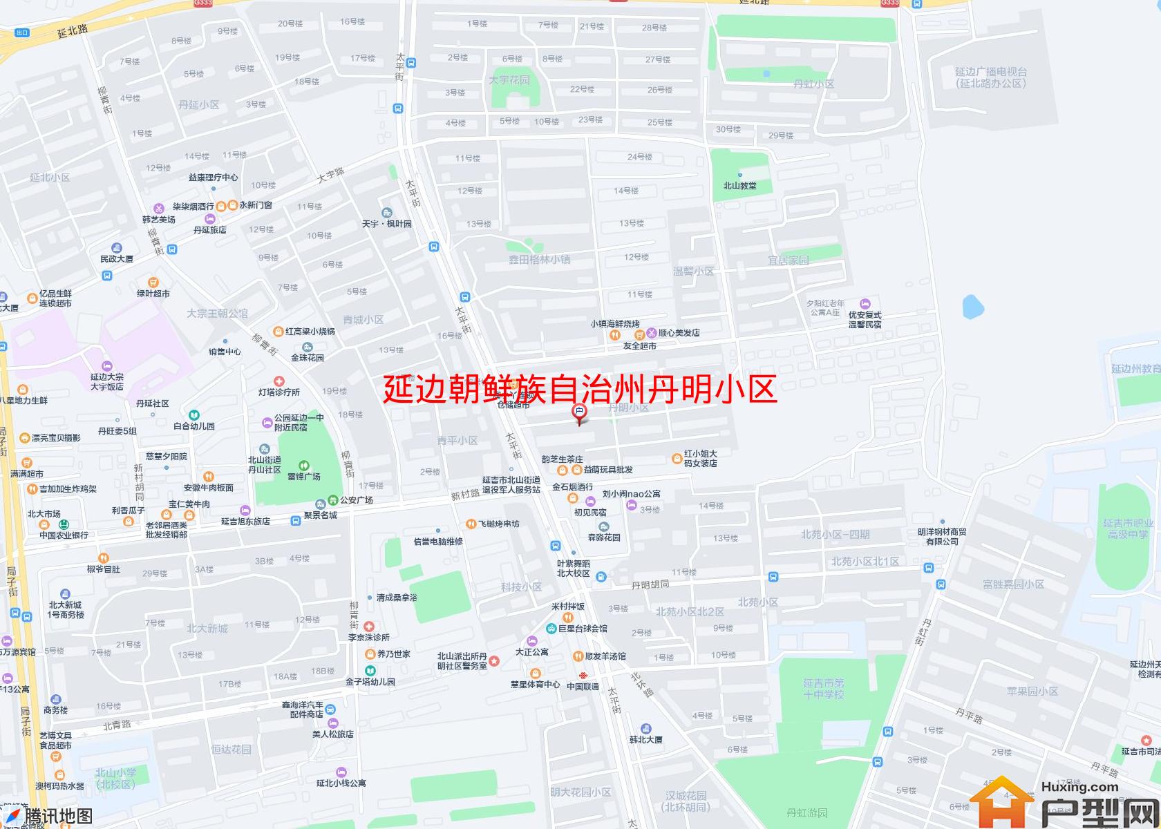 丹明小区小区 - 户型网