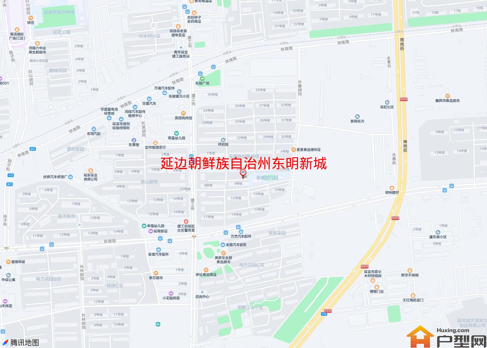 东明新城小区 - 户型网