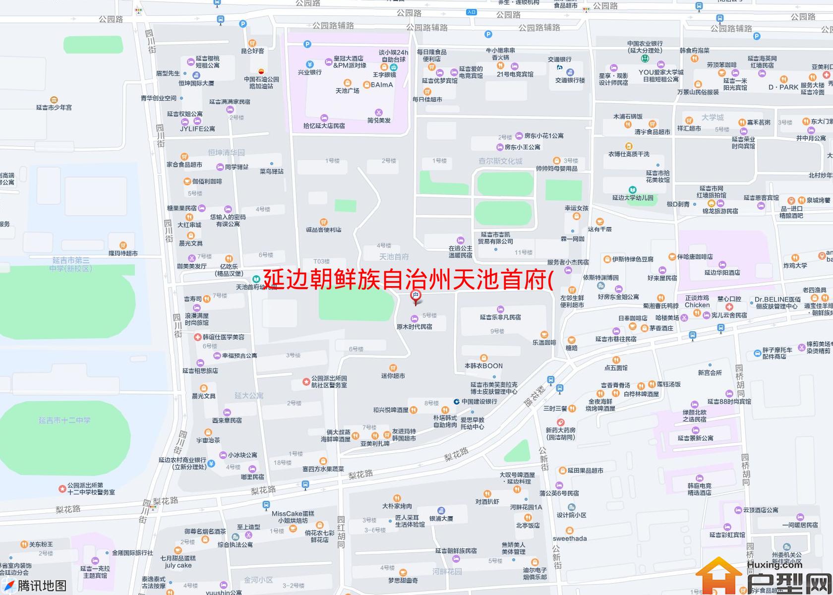天池首府(梨花路1555号)小区 - 户型网