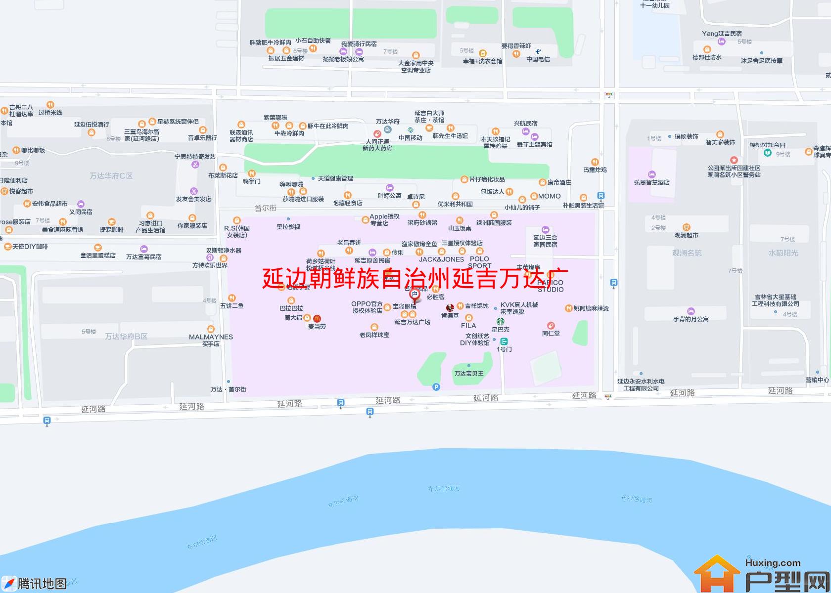 延吉万达广场(沿河路)小区 - 户型网