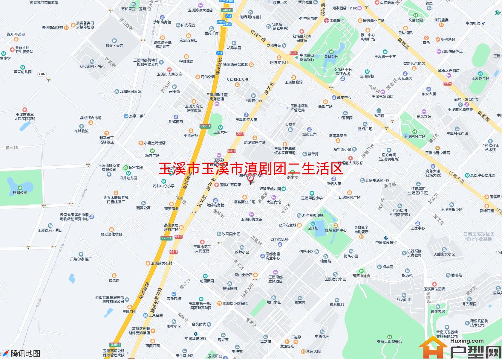 玉溪市滇剧团二生活区(文化路)小区 - 户型网