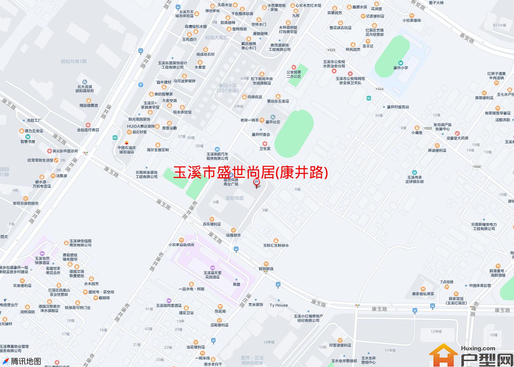 盛世尚居(康井路)小区 - 户型网