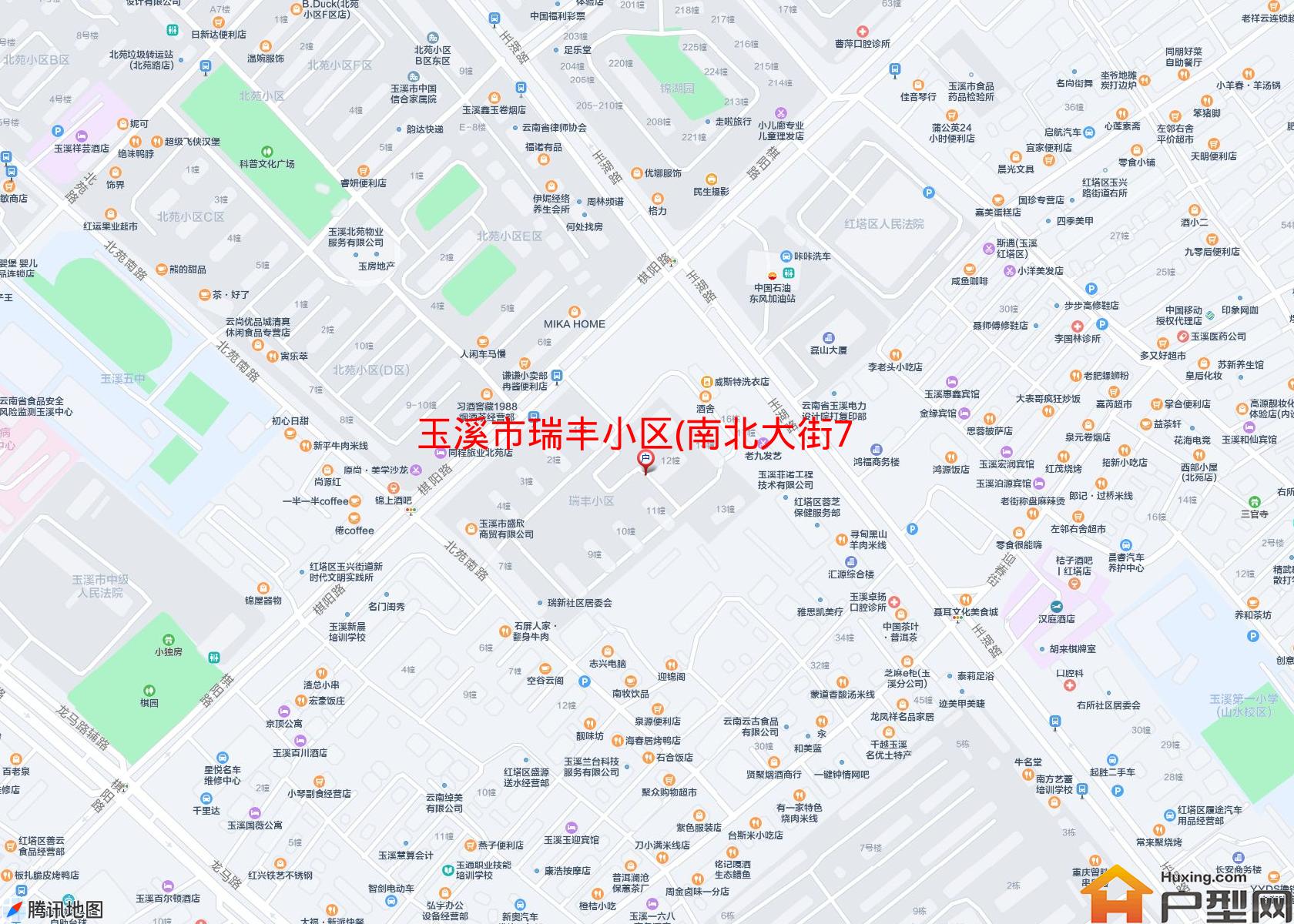 瑞丰小区(南北大街77号)小区 - 户型网