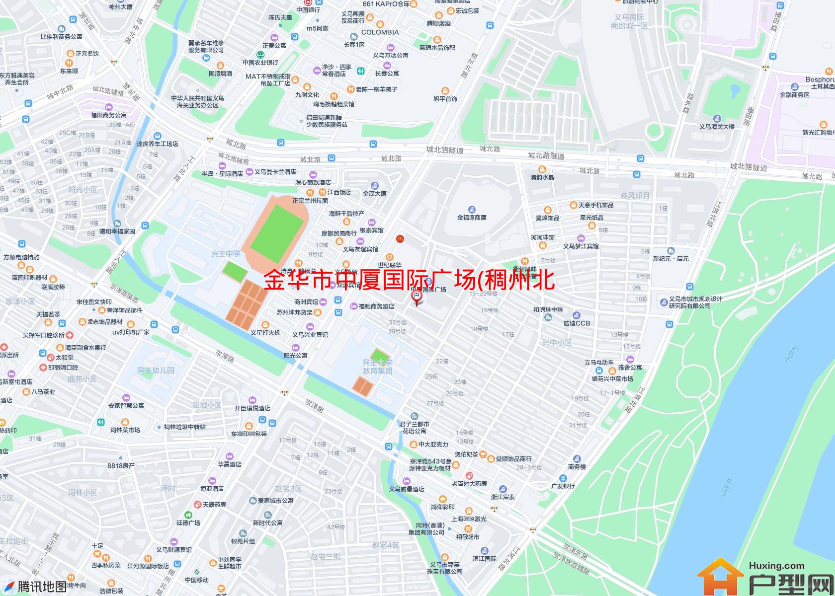 中厦国际广场(稠州北路)小区 - 户型网