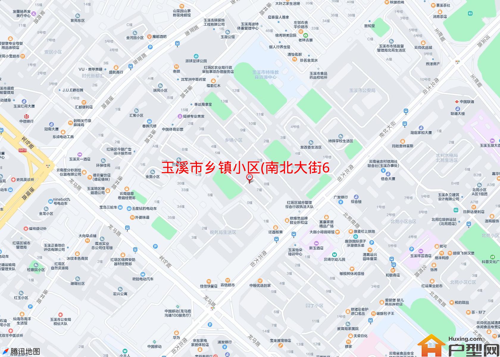 乡镇小区(南北大街65号)小区 - 户型网