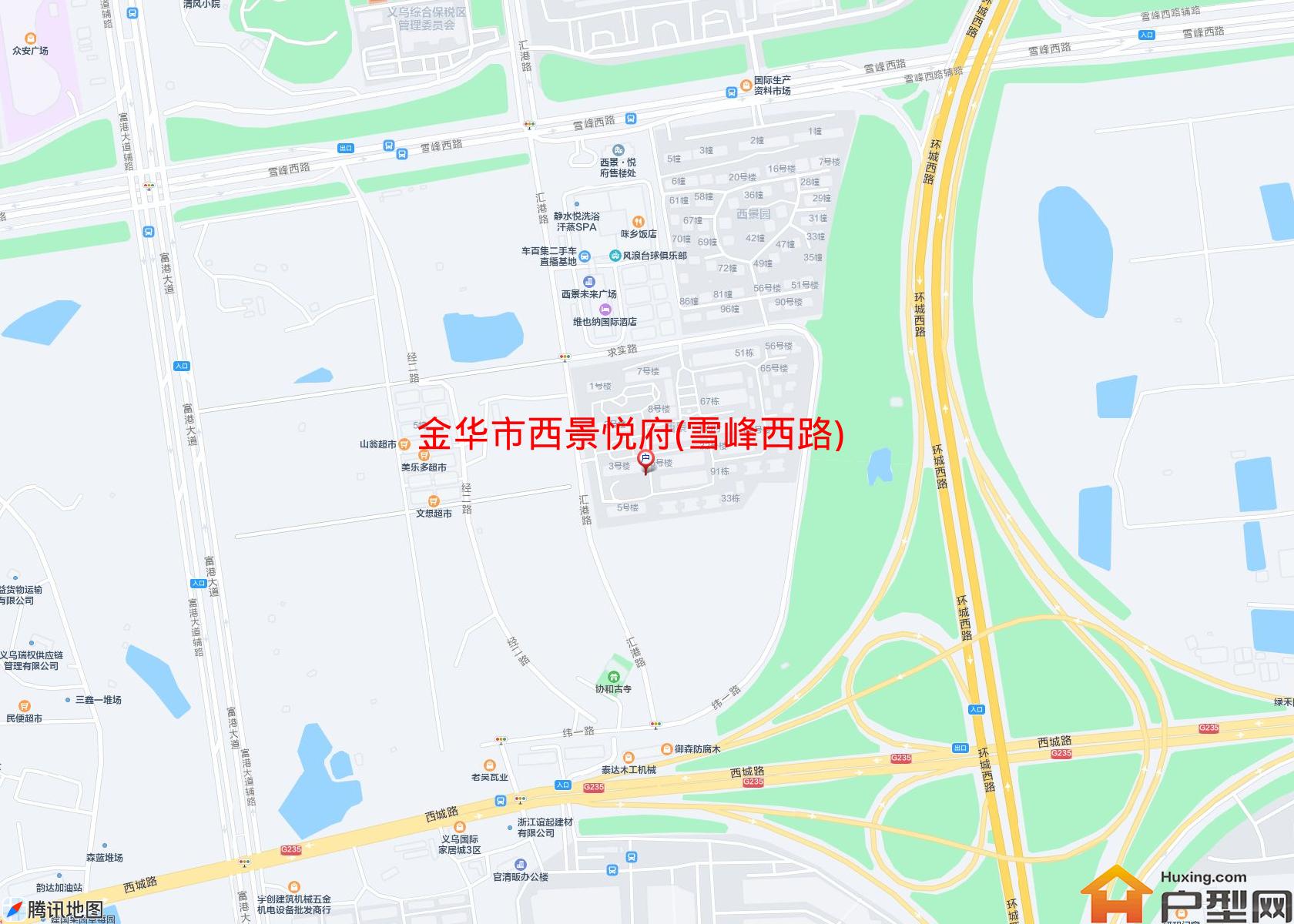 西景悦府(雪峰西路)小区 - 户型网