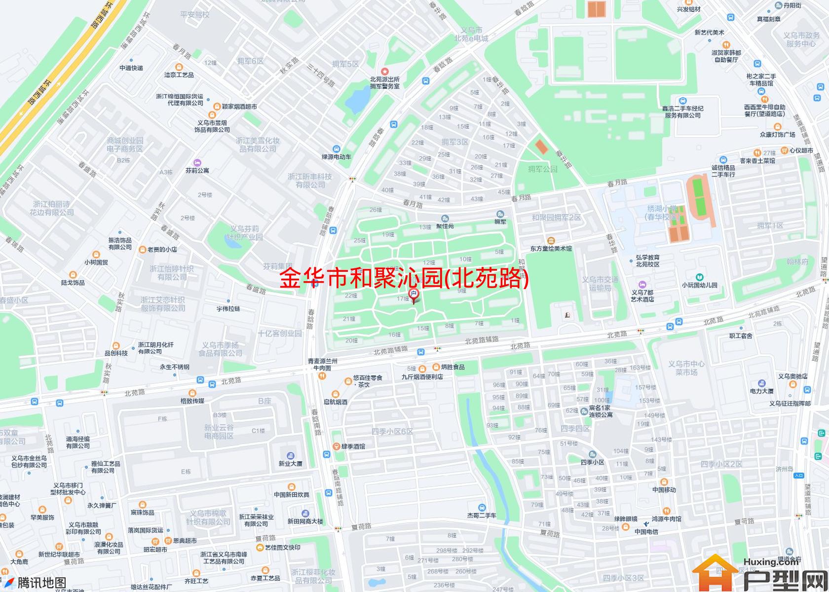 和聚沁园(北苑路)小区 - 户型网