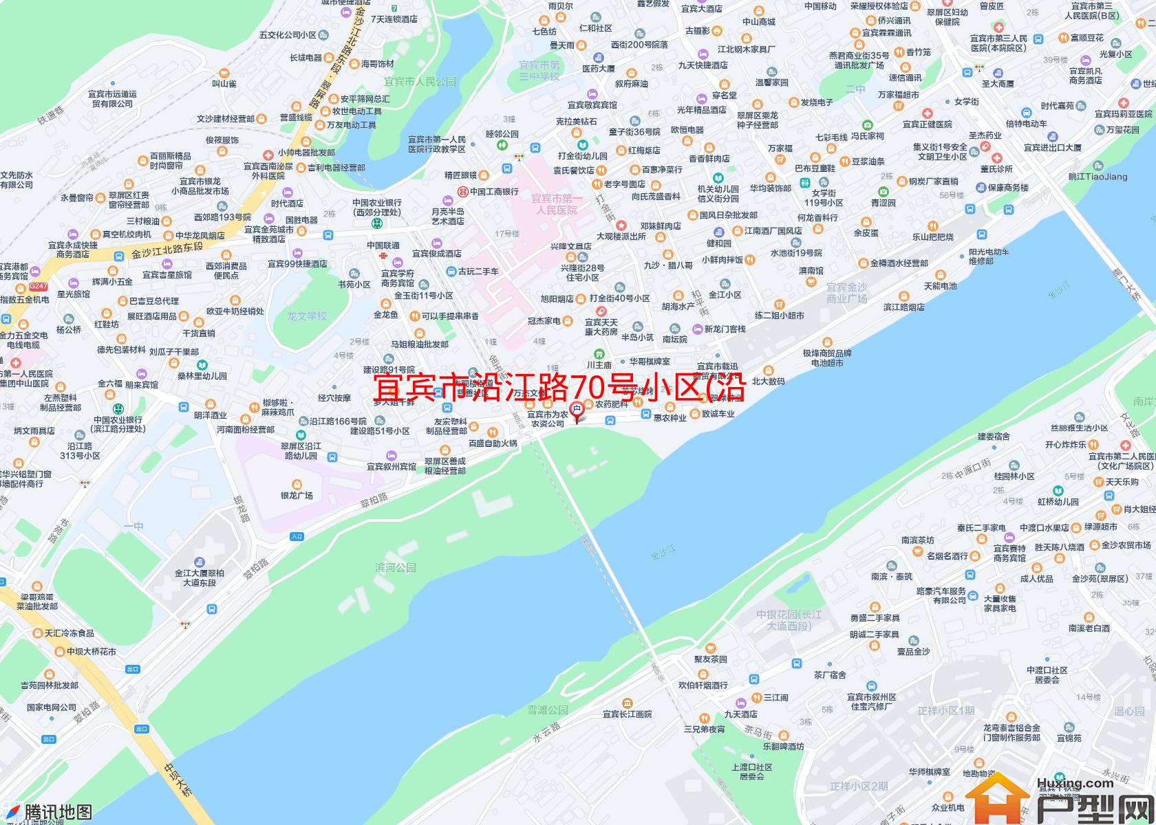 沿江路70号小区(沿江路70号)小区 - 户型网