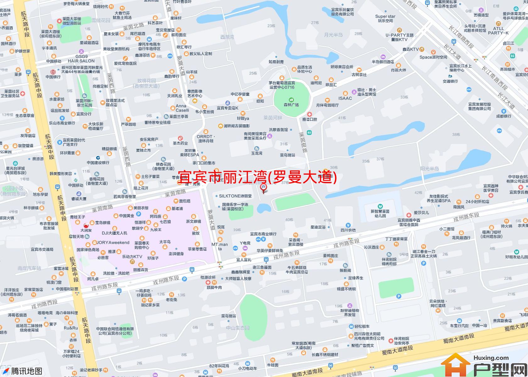 丽江湾(罗曼大道)小区 - 户型网