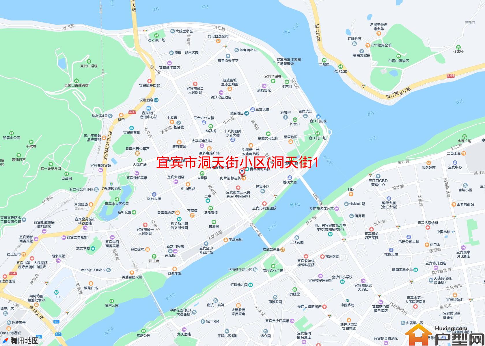 洞天街小区(洞天街15号)小区 - 户型网