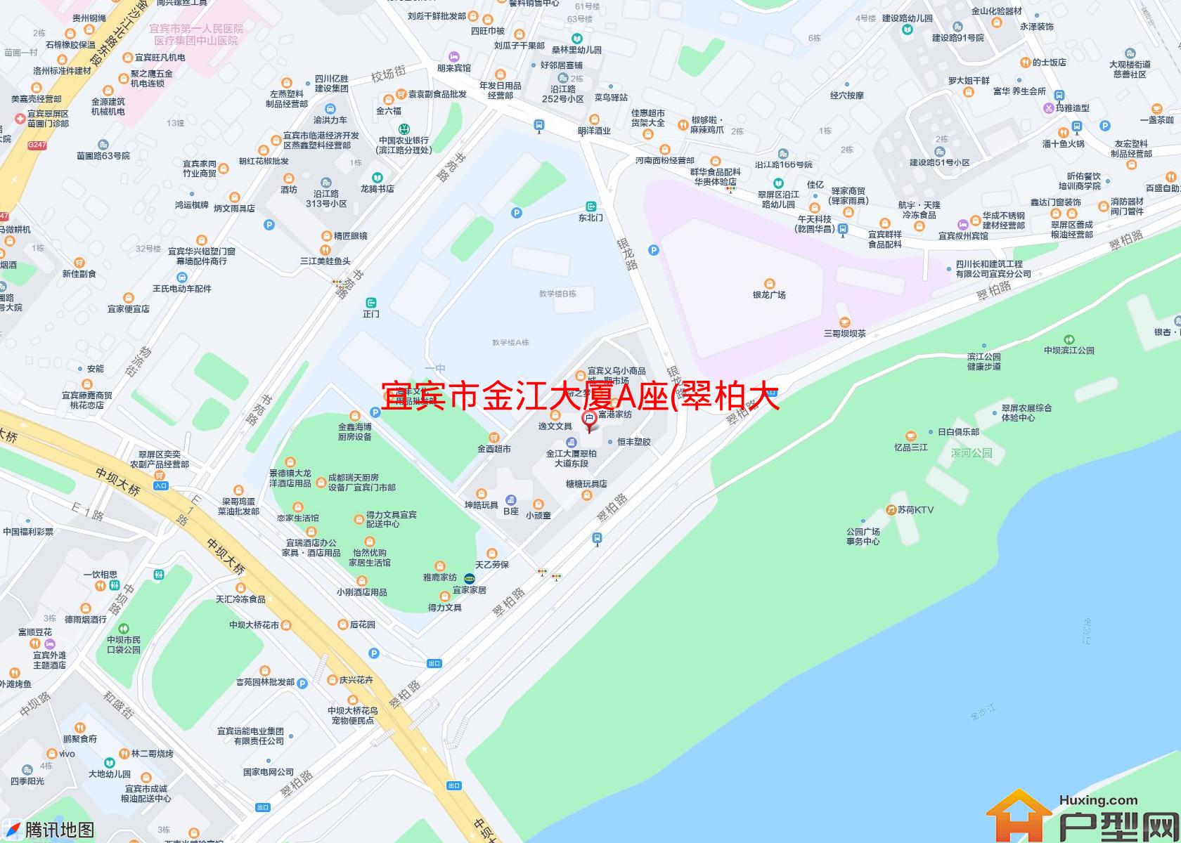 金江大厦A座(翠柏大道东段)小区 - 户型网