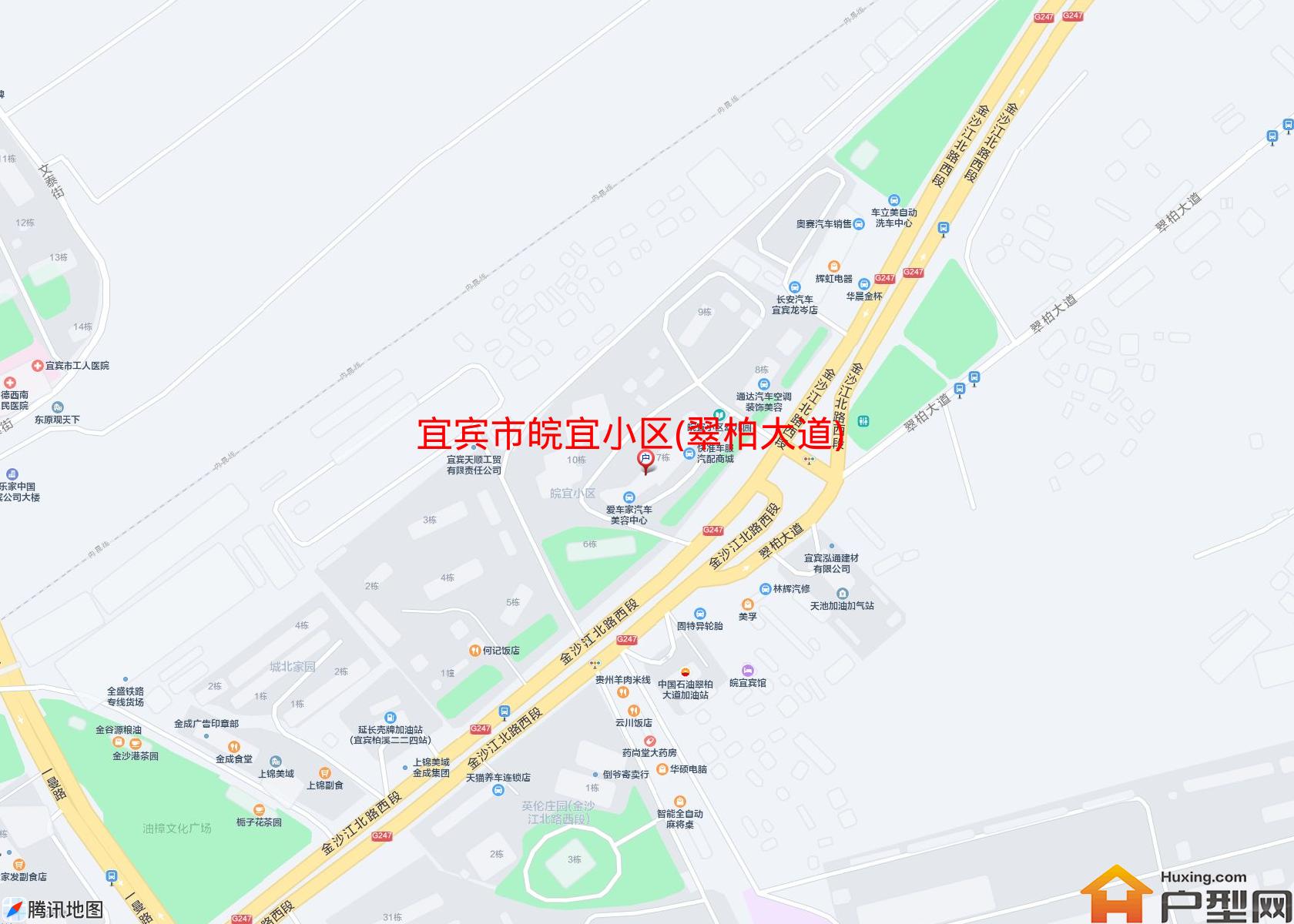 皖宜小区(翠柏大道)小区 - 户型网