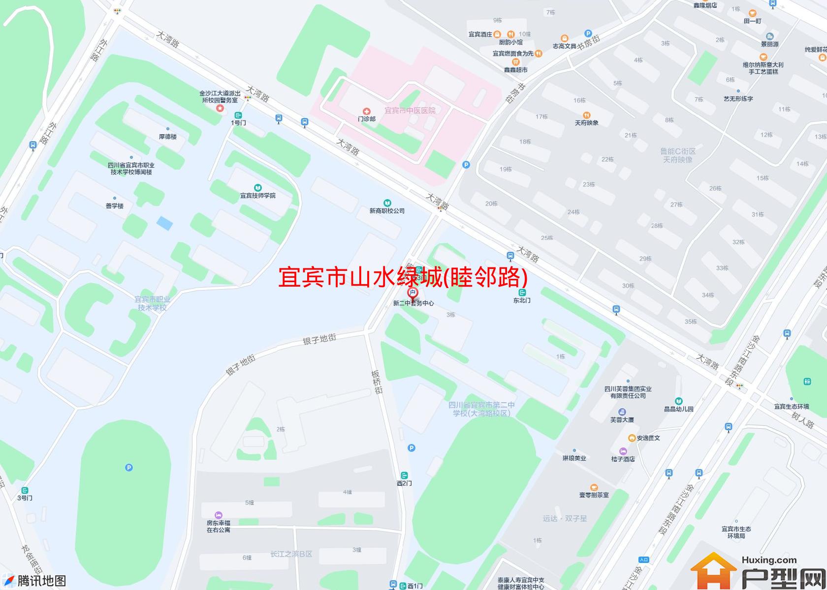 山水绿城(睦邻路)小区 - 户型网