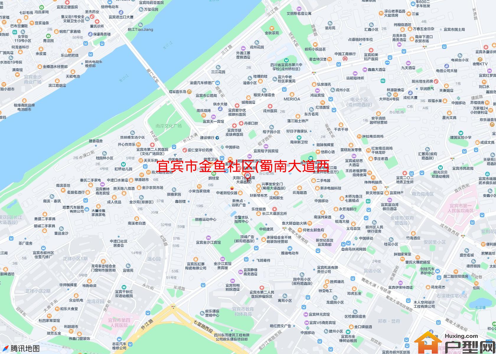 金鱼社区(蜀南大道西段)小区 - 户型网