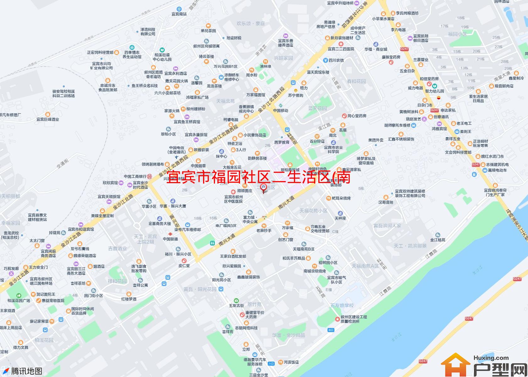 福园社区二生活区(南星大道)小区 - 户型网