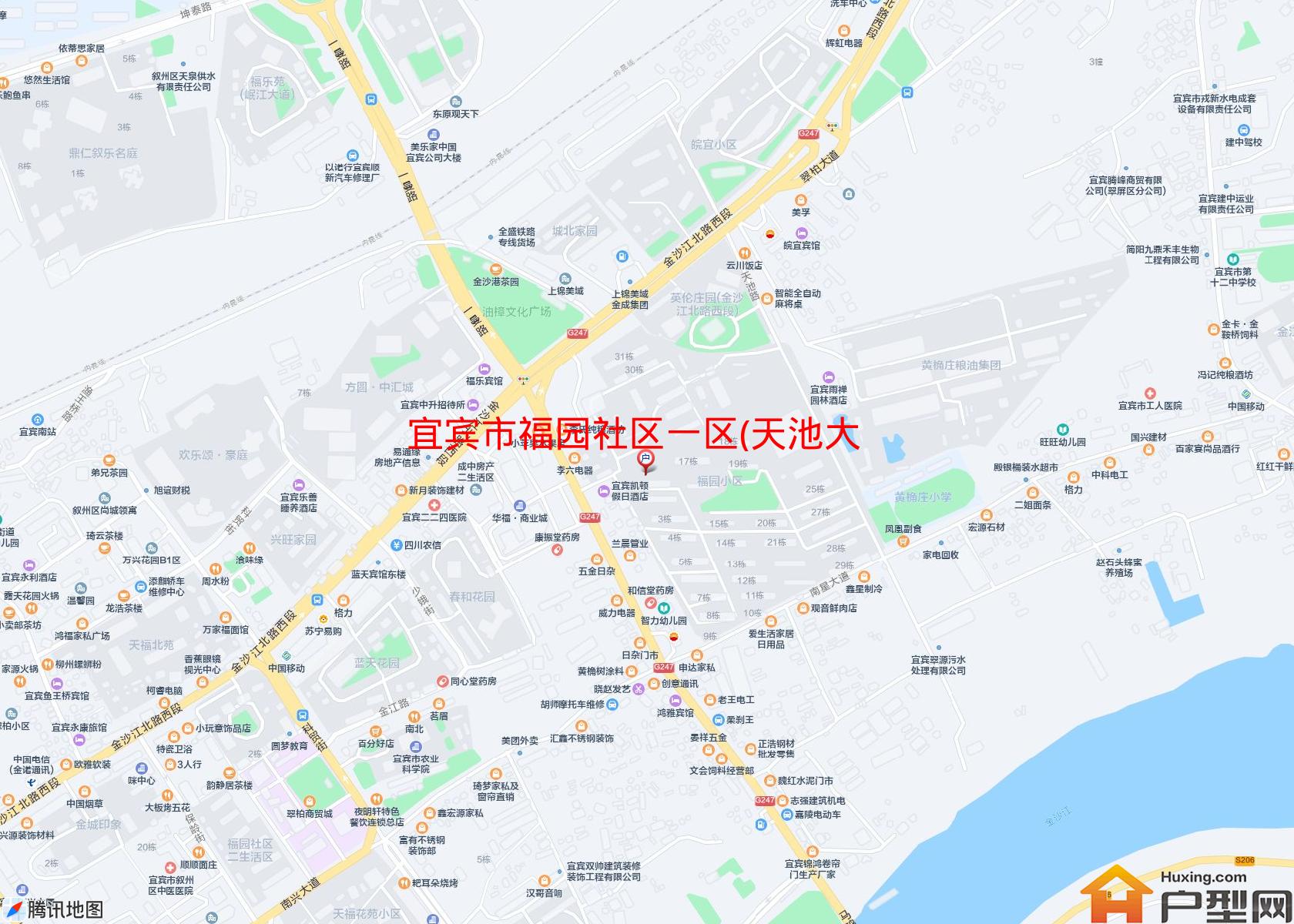 福园社区一区(天池大道)小区 - 户型网