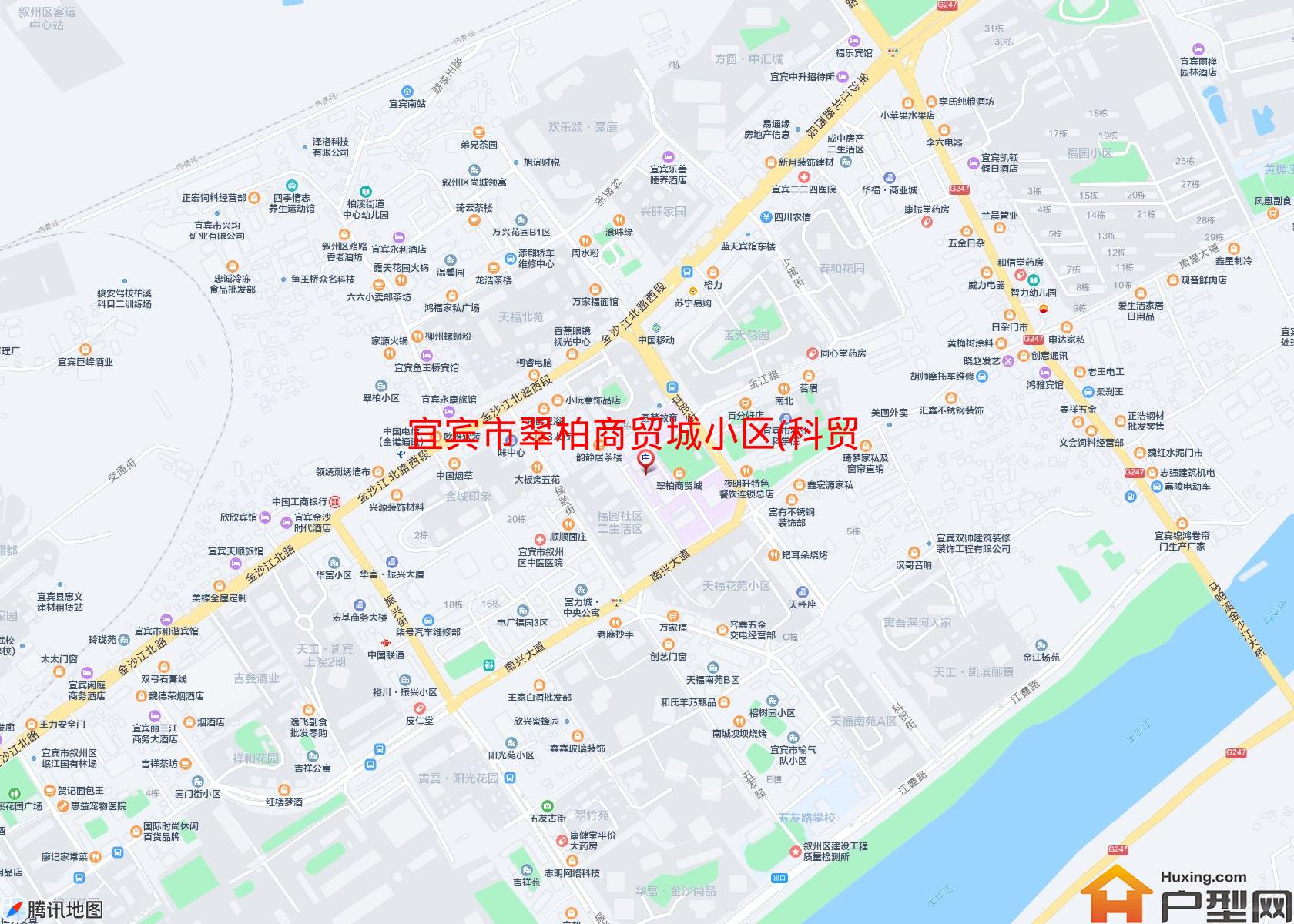 翠柏商贸城小区(科贸街)小区 - 户型网