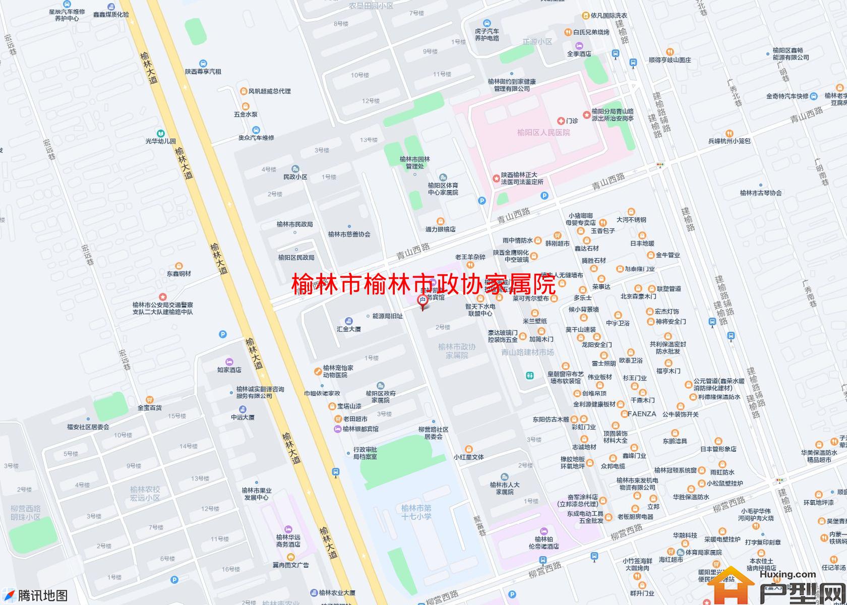 榆林市政协家属院小区 - 户型网