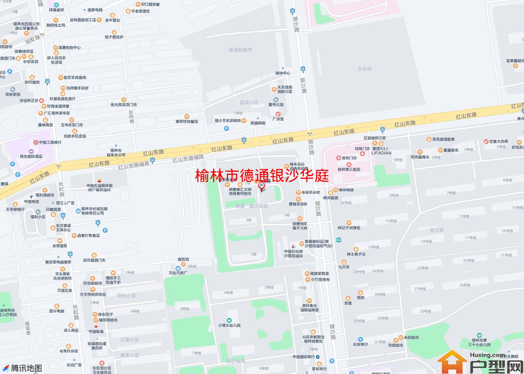 德通银沙华庭小区 - 户型网