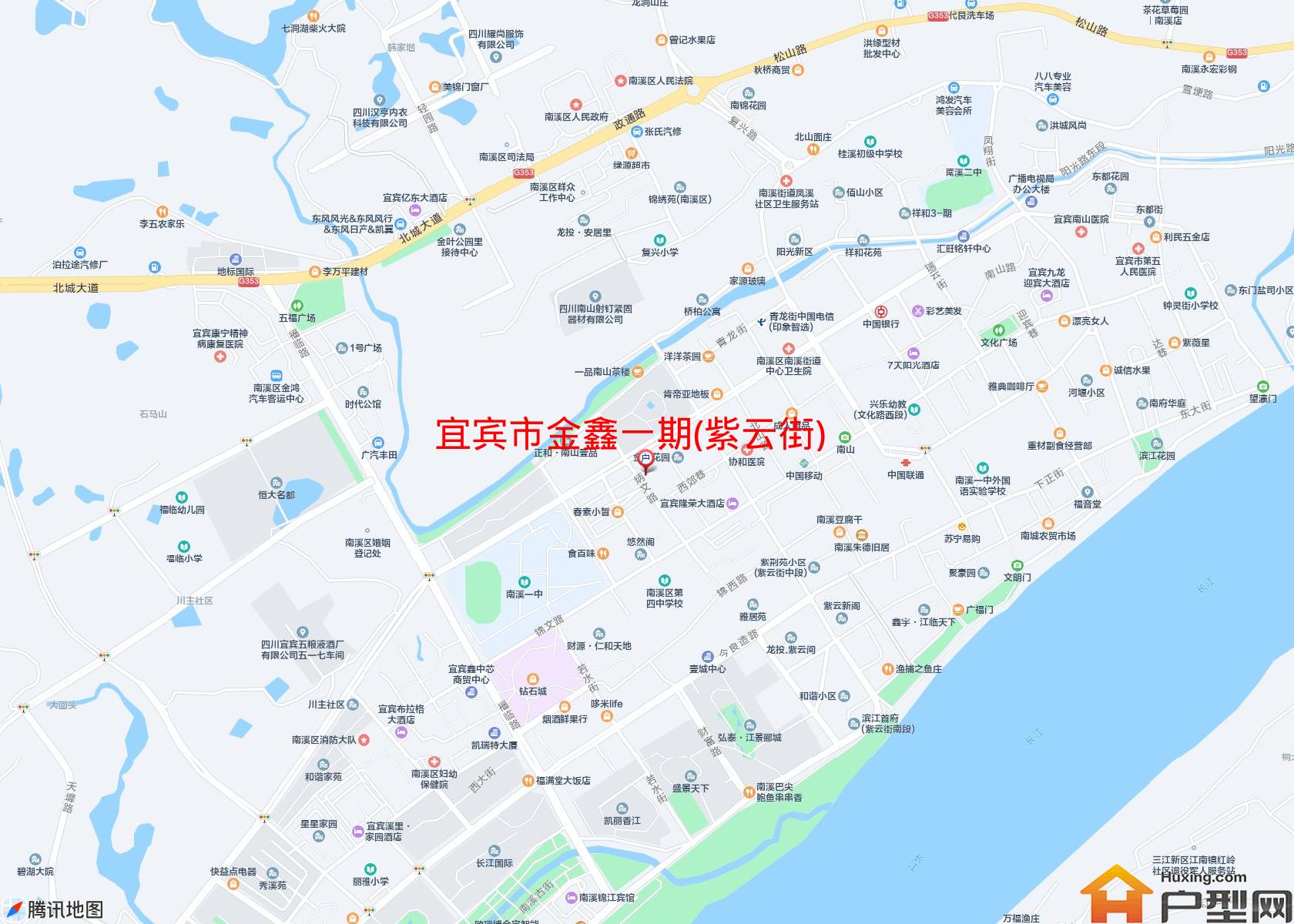 金鑫一期(紫云街)小区 - 户型网