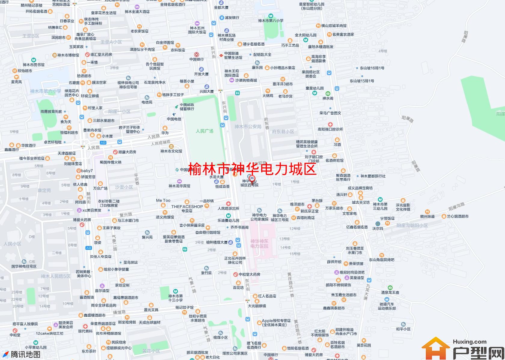 神华电力城区小区 - 户型网
