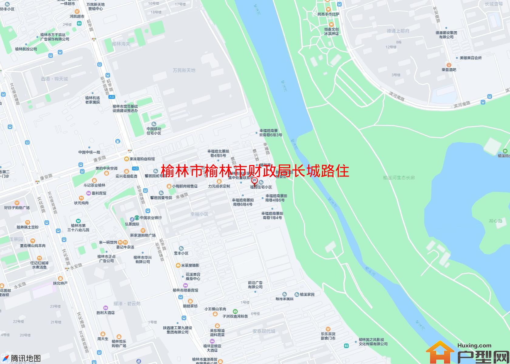 榆林市财政局长城路住宅小区小区 - 户型网