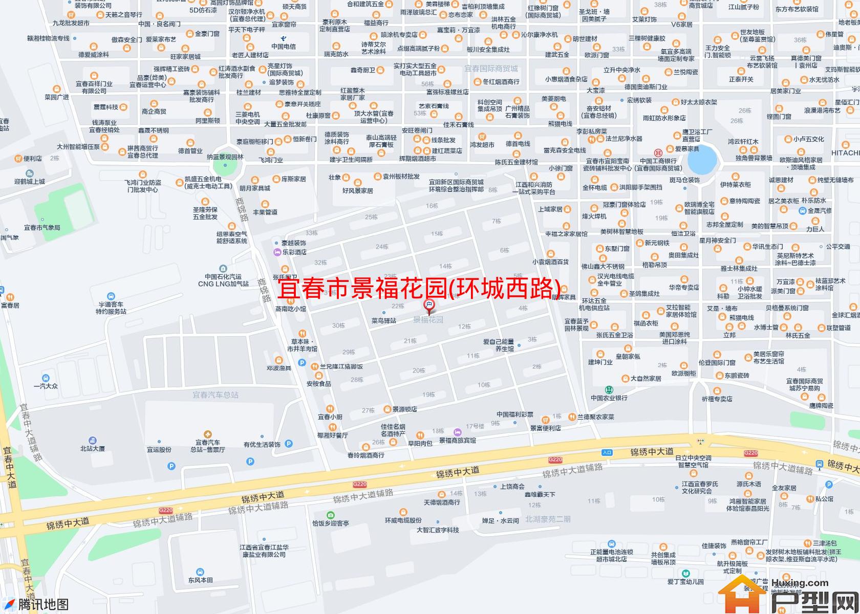 景福花园(环城西路)小区 - 户型网