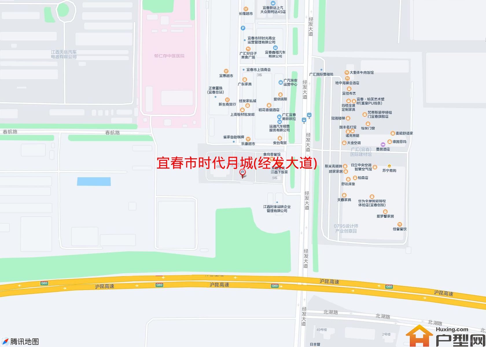 时代月城(经发大道)小区 - 户型网