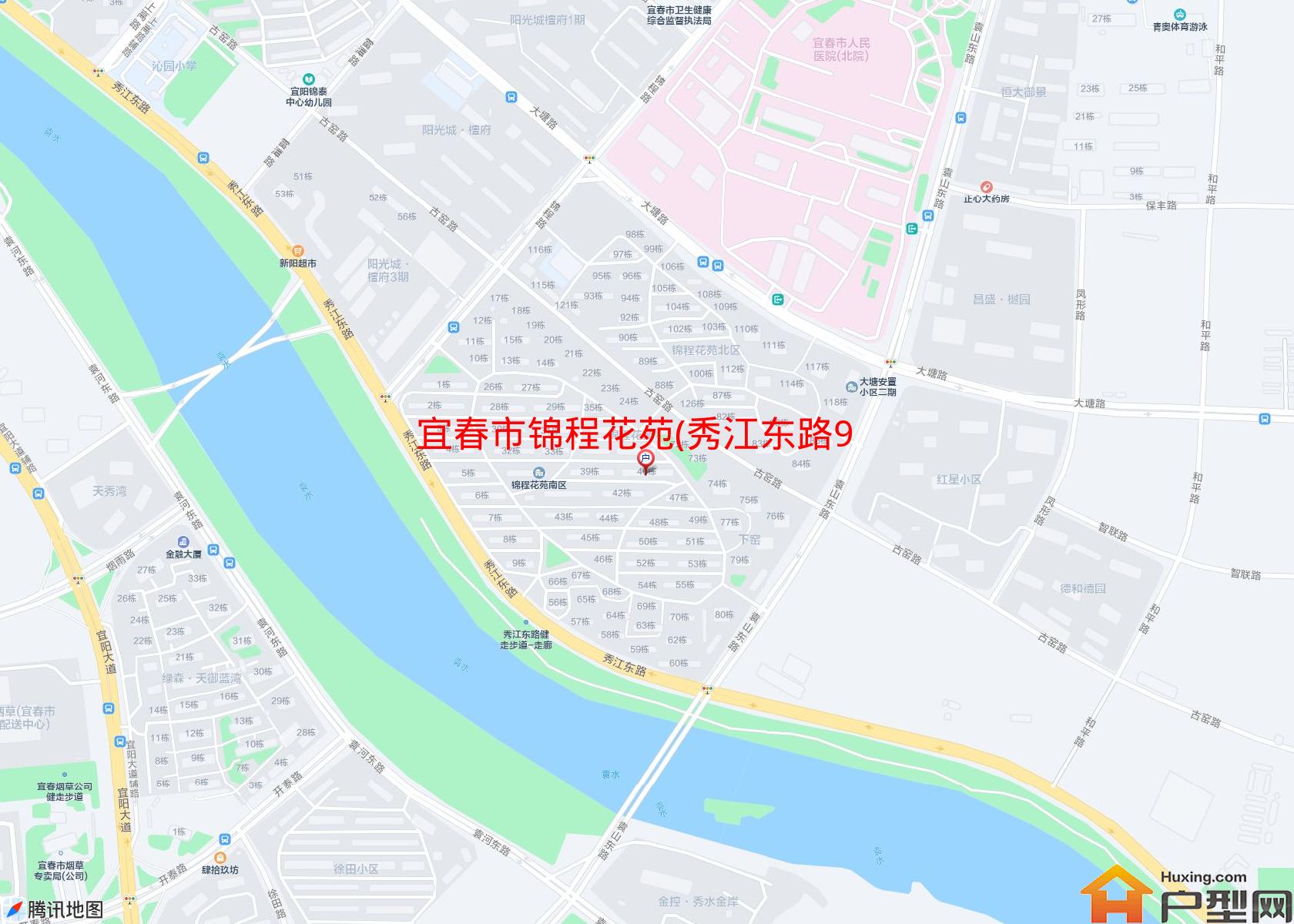 锦程花苑(秀江东路968号)小区 - 户型网