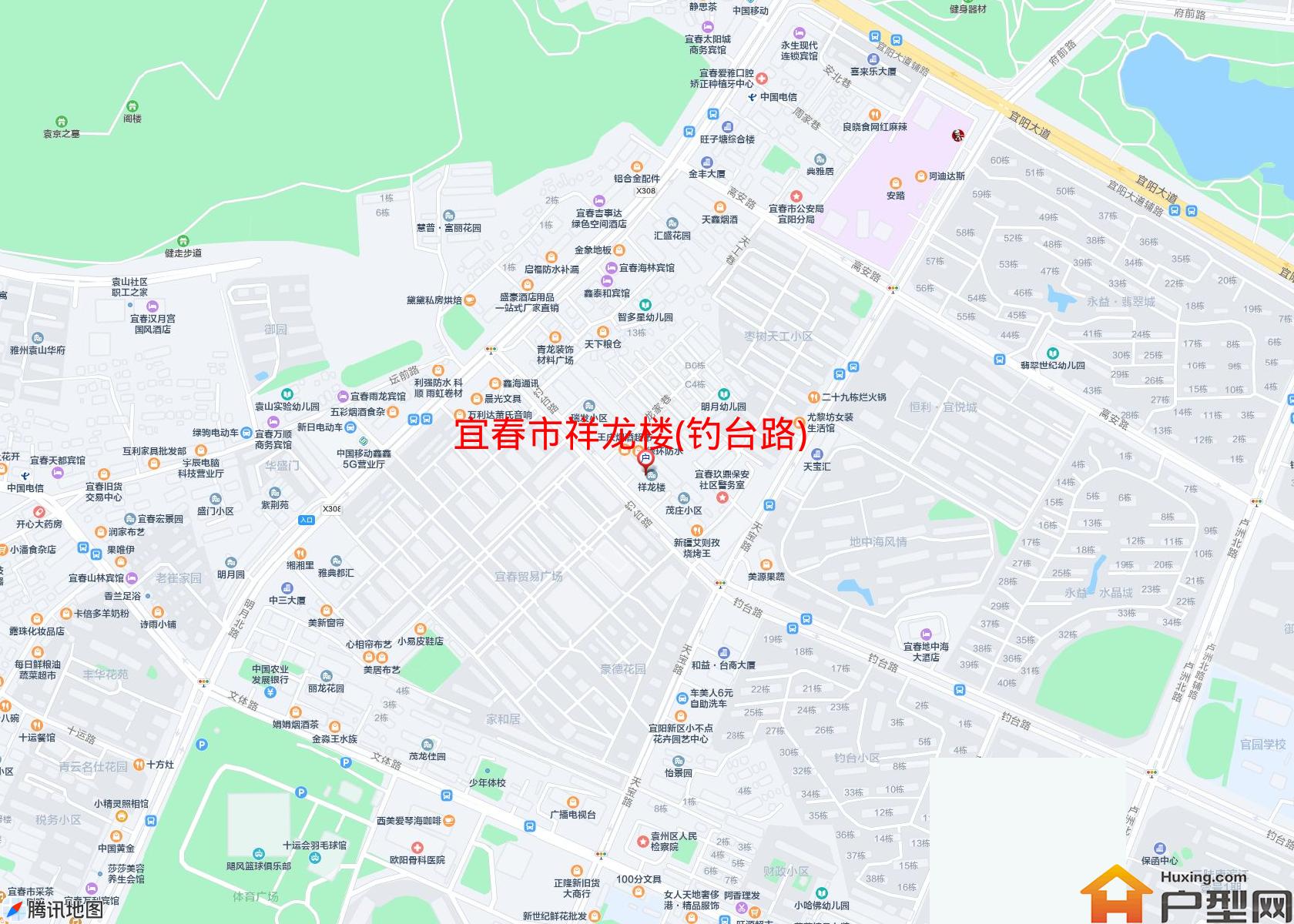 祥龙楼(钓台路)小区 - 户型网