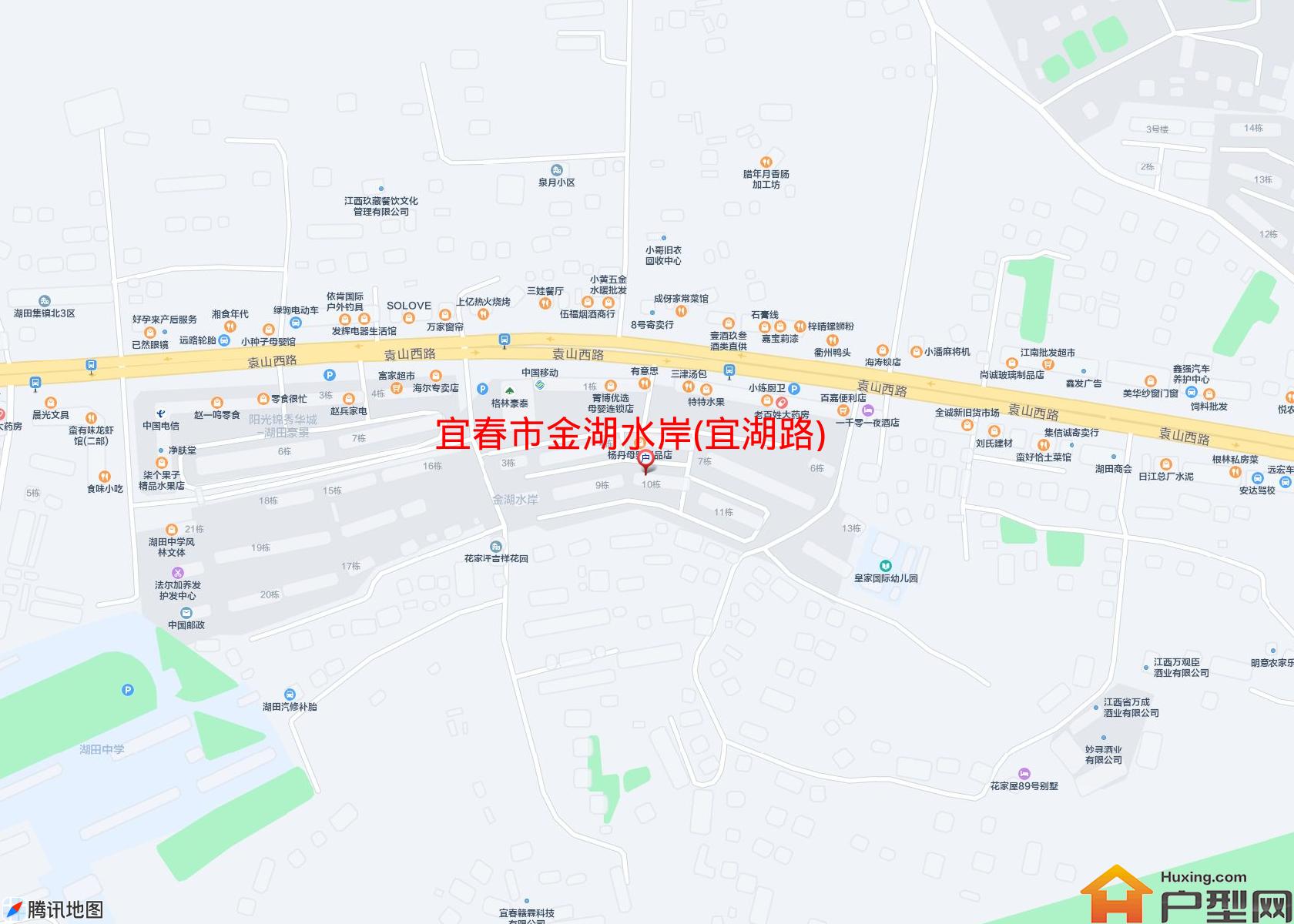 金湖水岸(宜湖路)小区 - 户型网