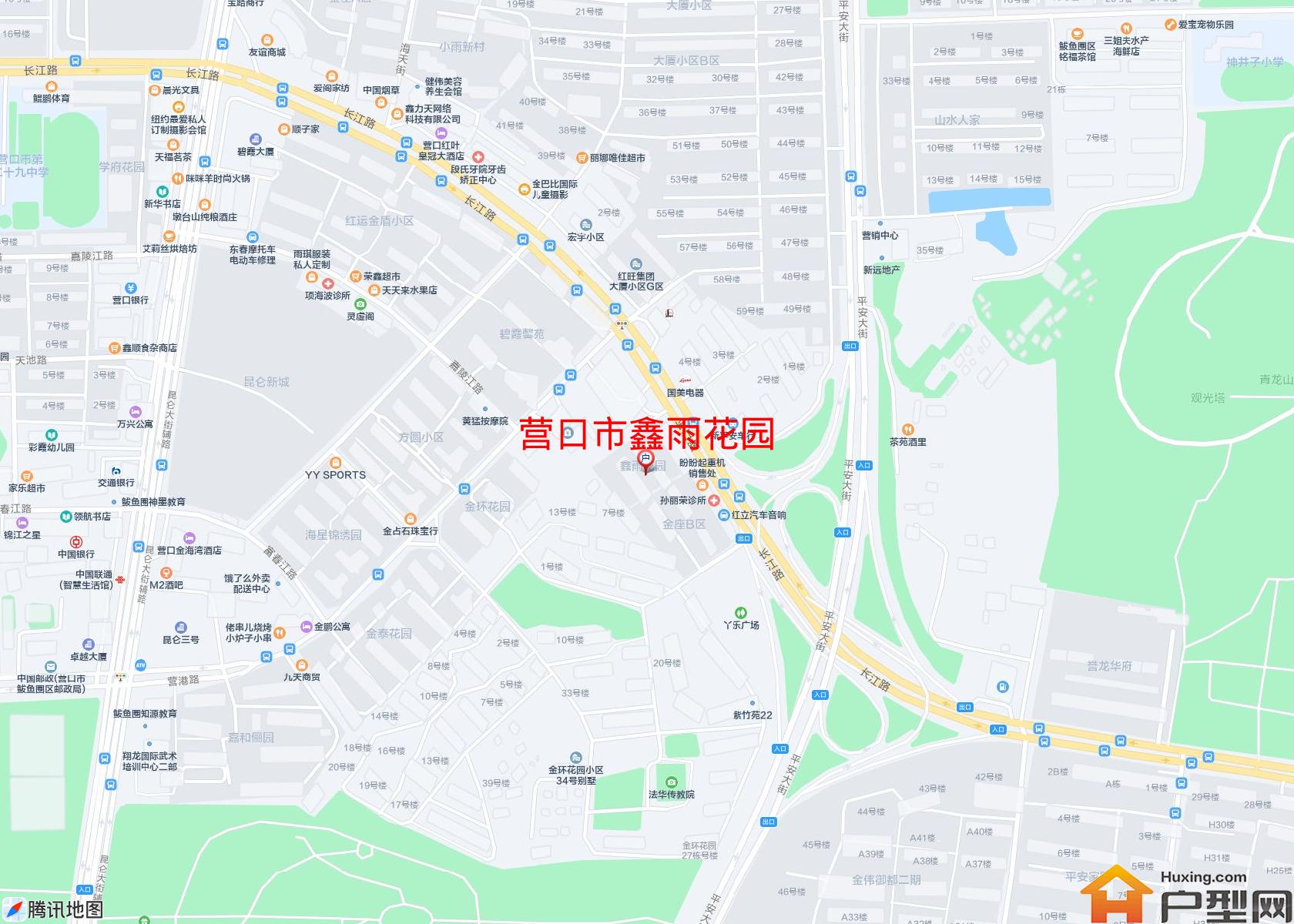 鑫雨花园小区 - 户型网