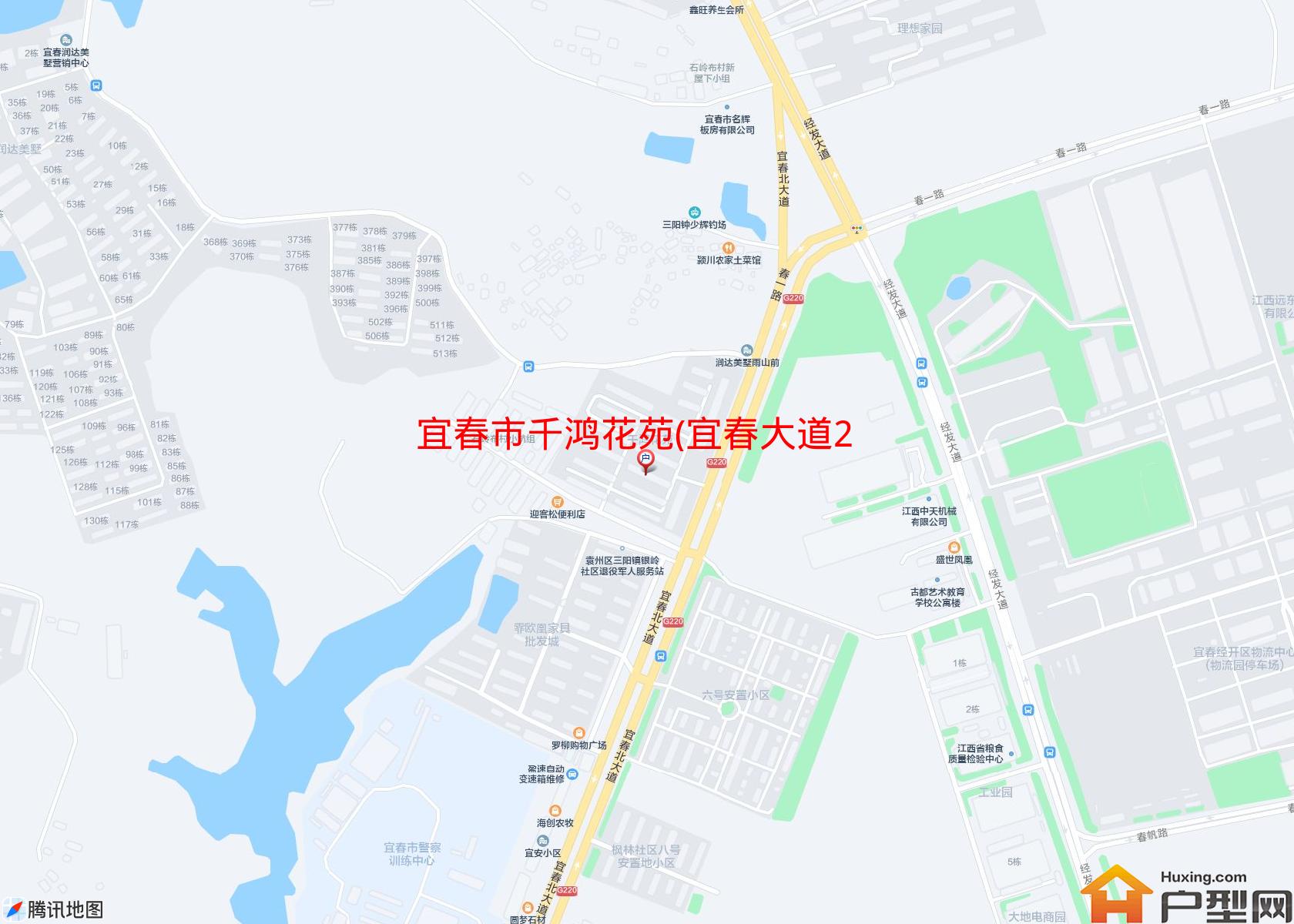 千鸿花苑(宜春大道2288号)小区 - 户型网