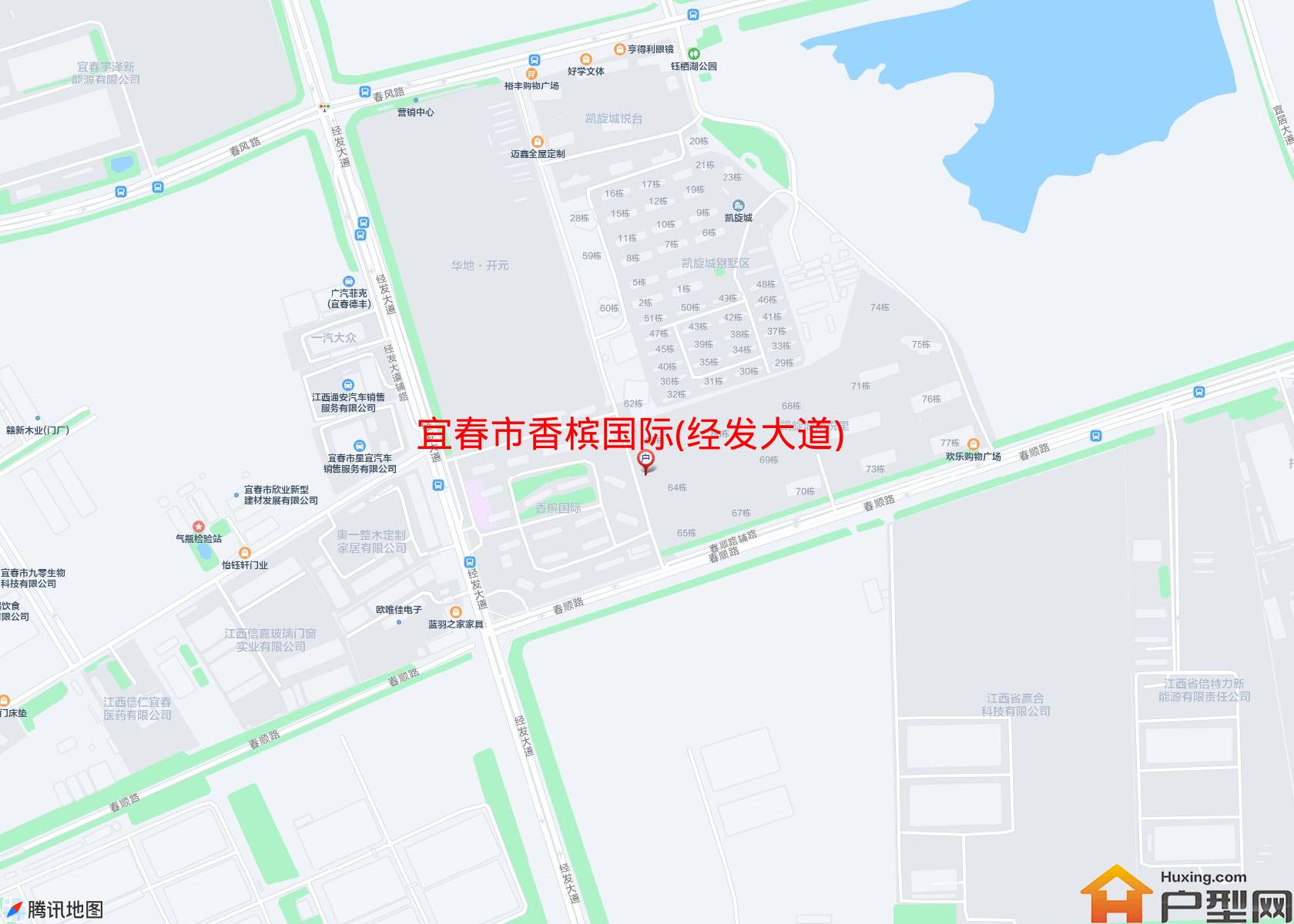 香槟国际(经发大道)小区 - 户型网