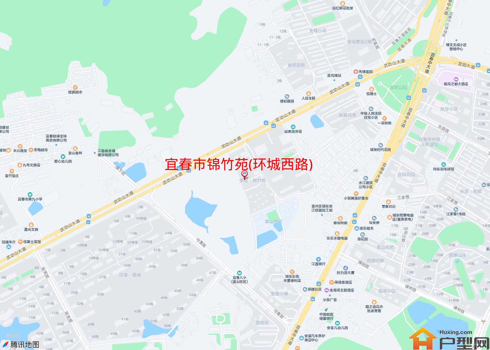 锦竹苑(环城西路)小区 - 户型网