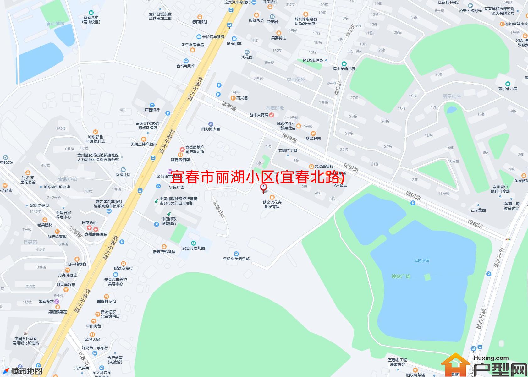 丽湖小区(宜春北路)小区 - 户型网