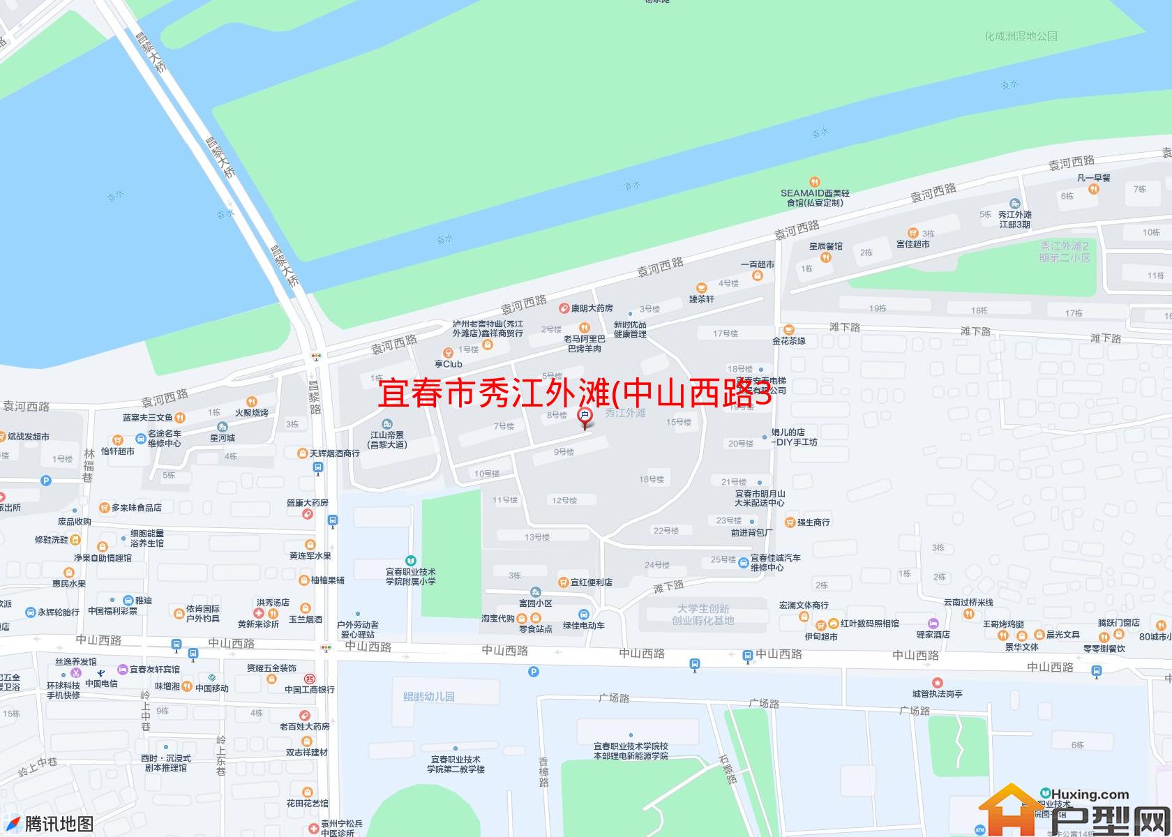秀江外滩(中山西路388号)小区 - 户型网