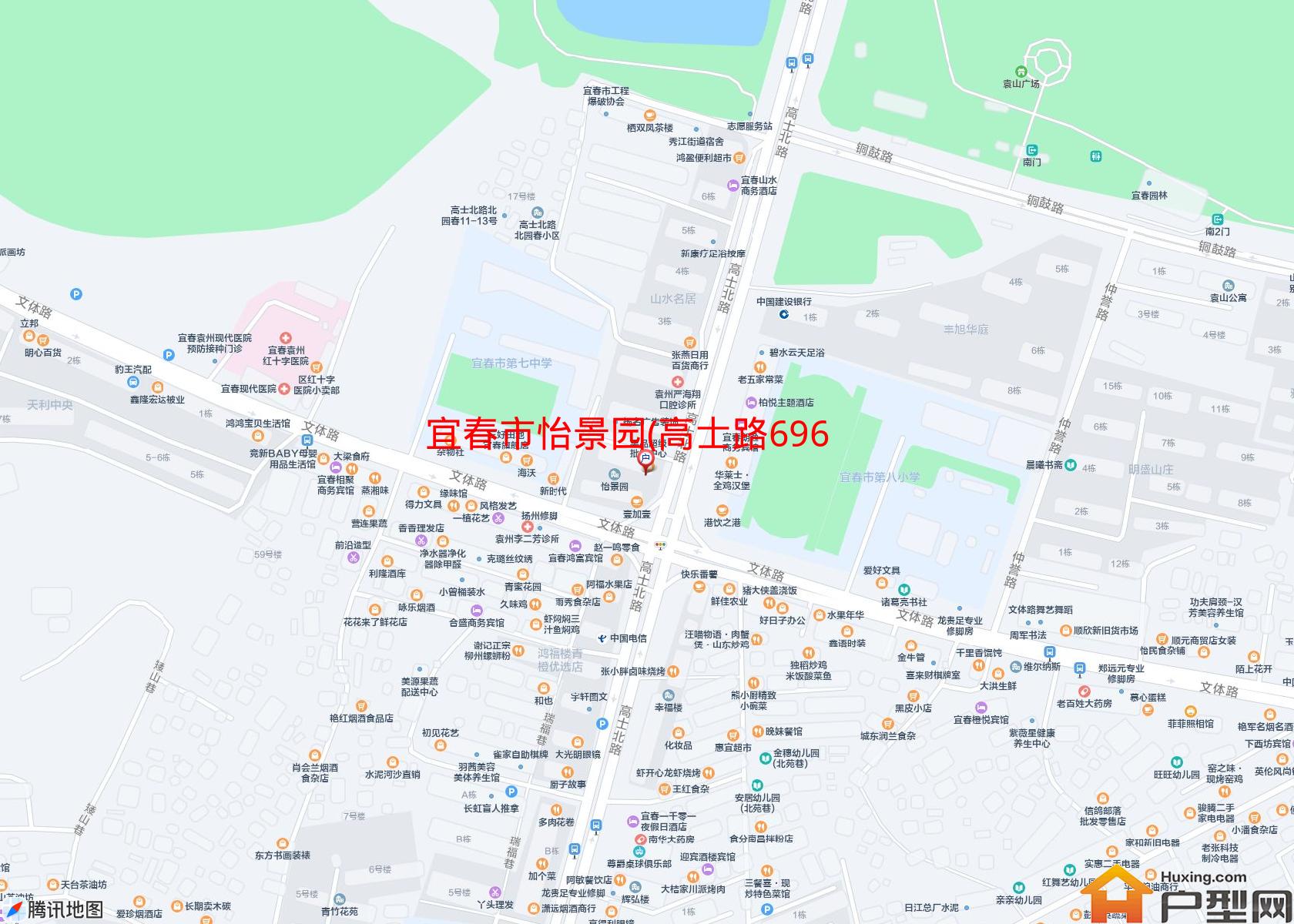 怡景园(高士路696号)小区 - 户型网