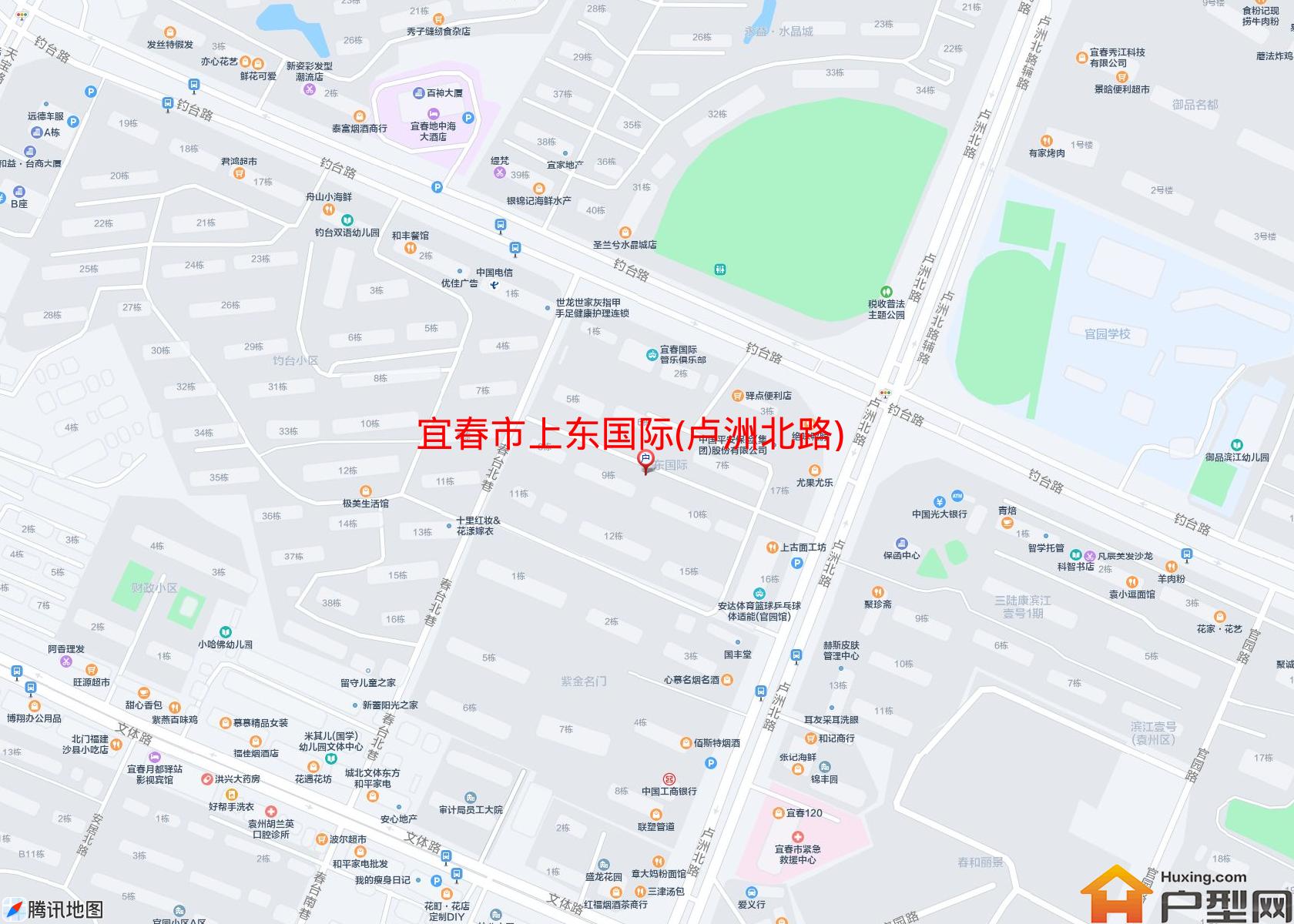 上东国际(卢洲北路)小区 - 户型网