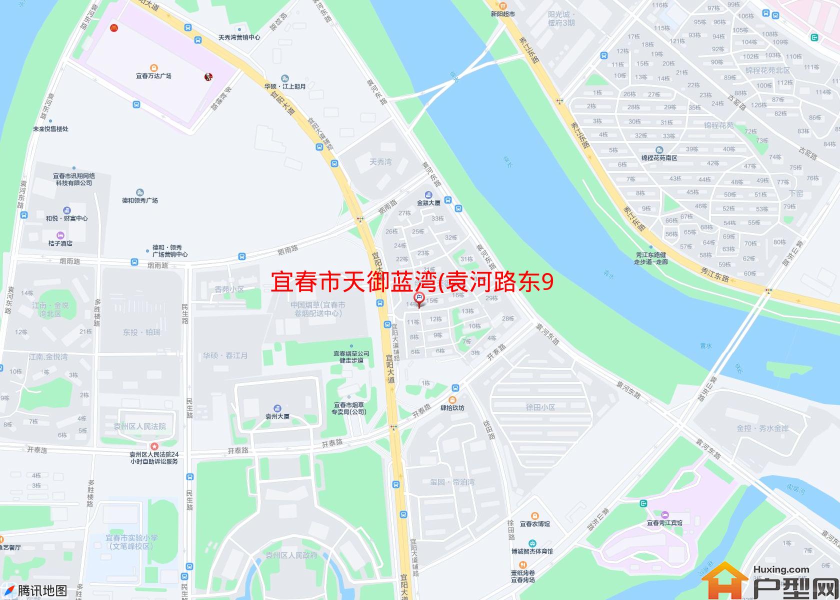 天御蓝湾(袁河路东999号)小区 - 户型网