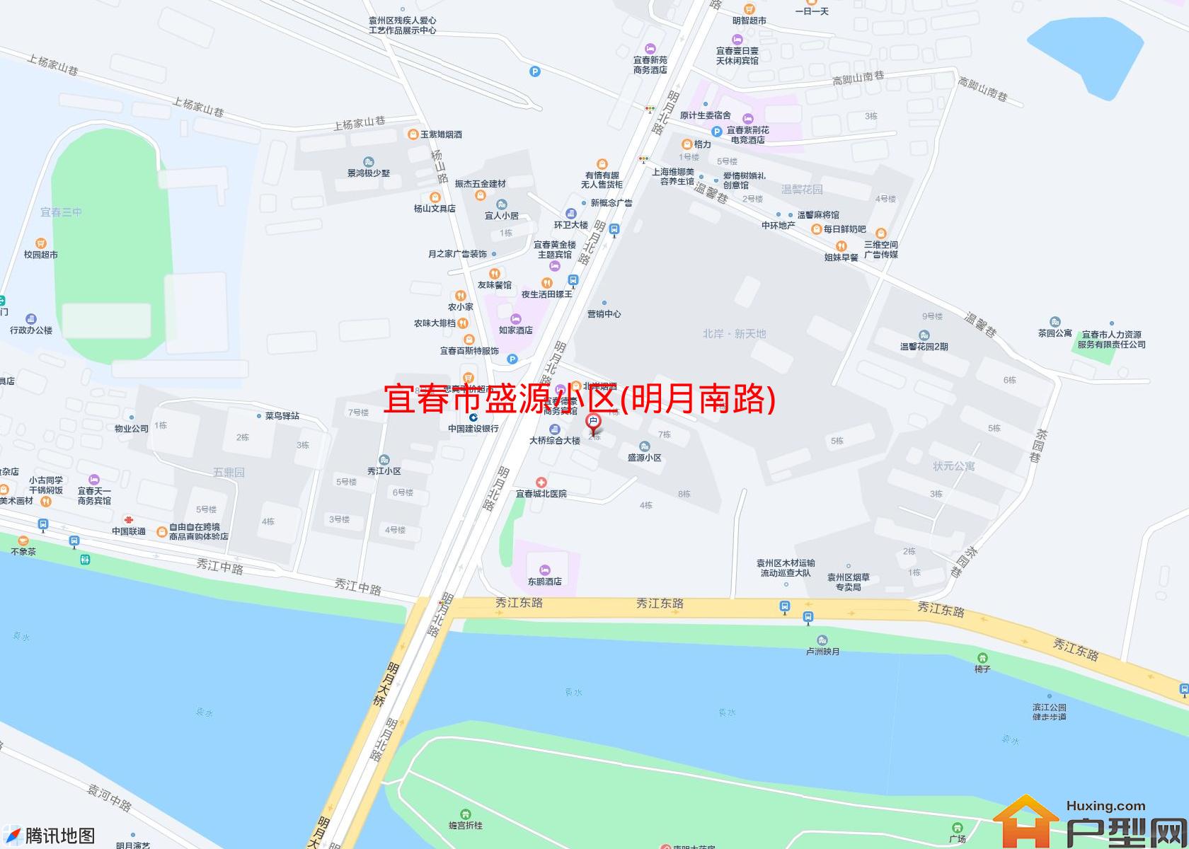 盛源小区(明月南路)小区 - 户型网