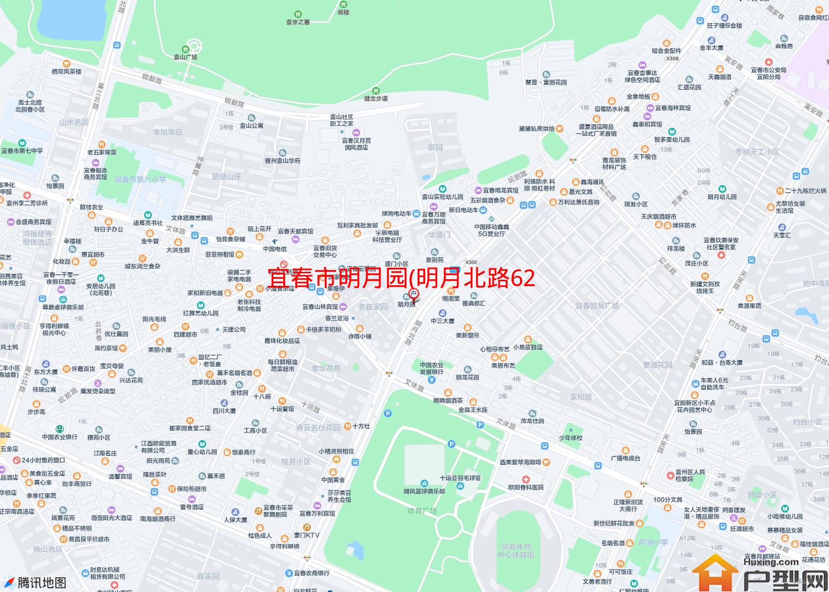 明月园(明月北路620号)小区 - 户型网