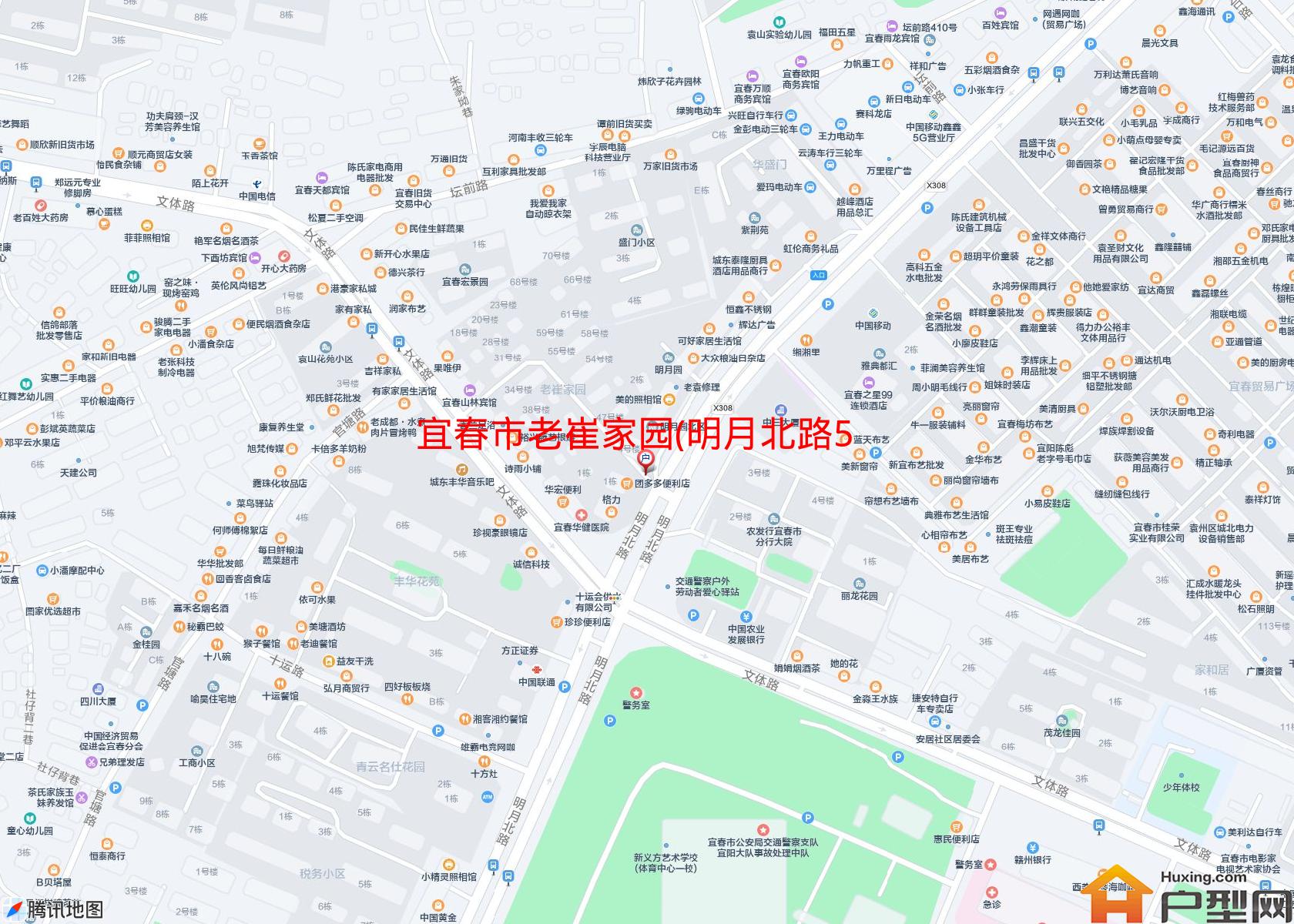 老崔家园(明月北路572号)小区 - 户型网