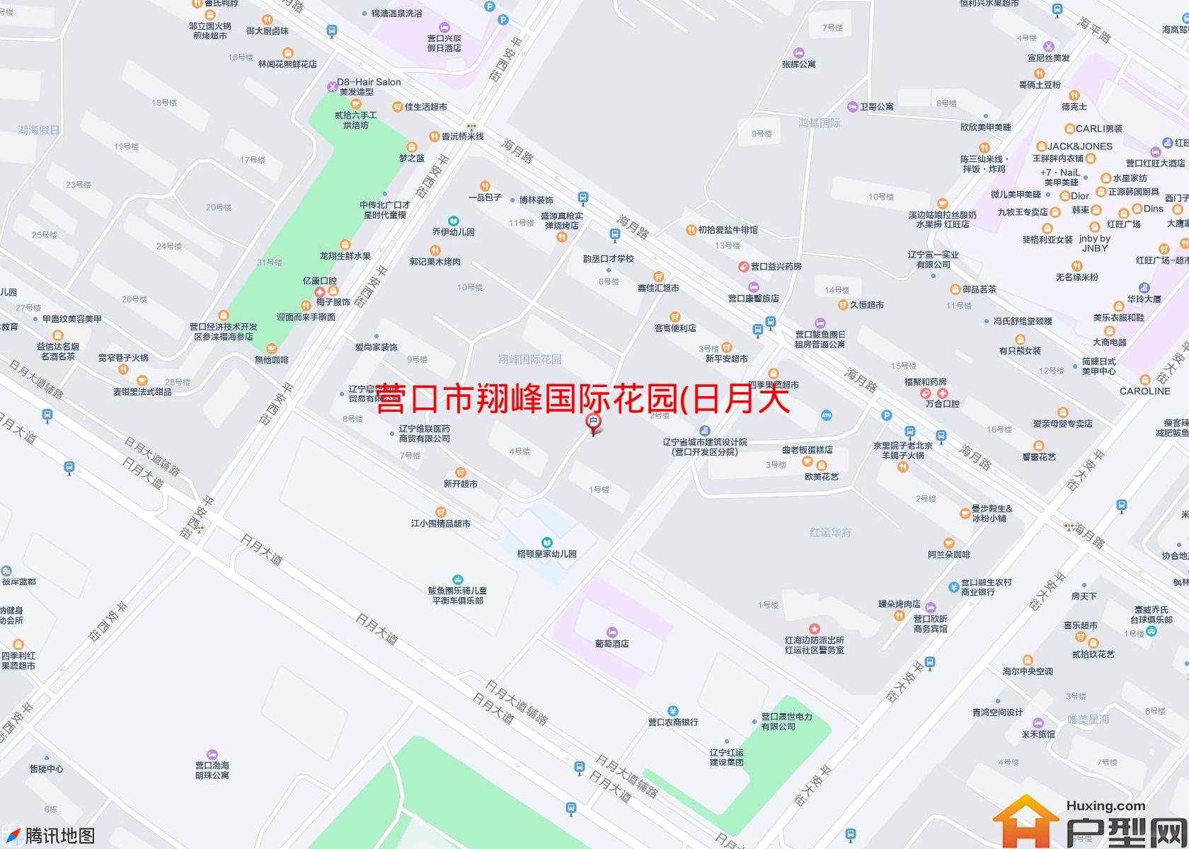 翔峰国际花园(日月大道)小区 - 户型网
