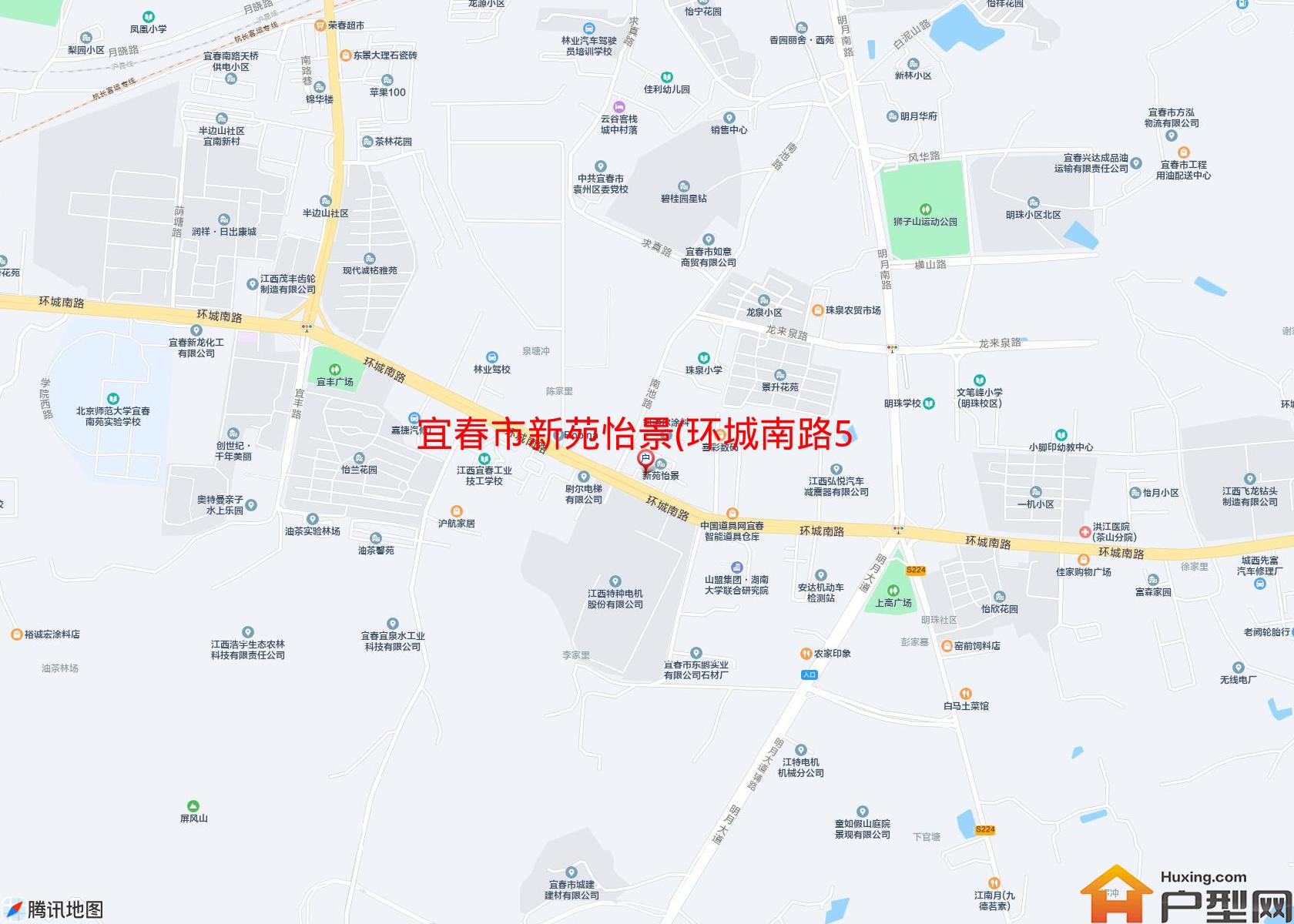 新苑怡景(环城南路562号)小区 - 户型网